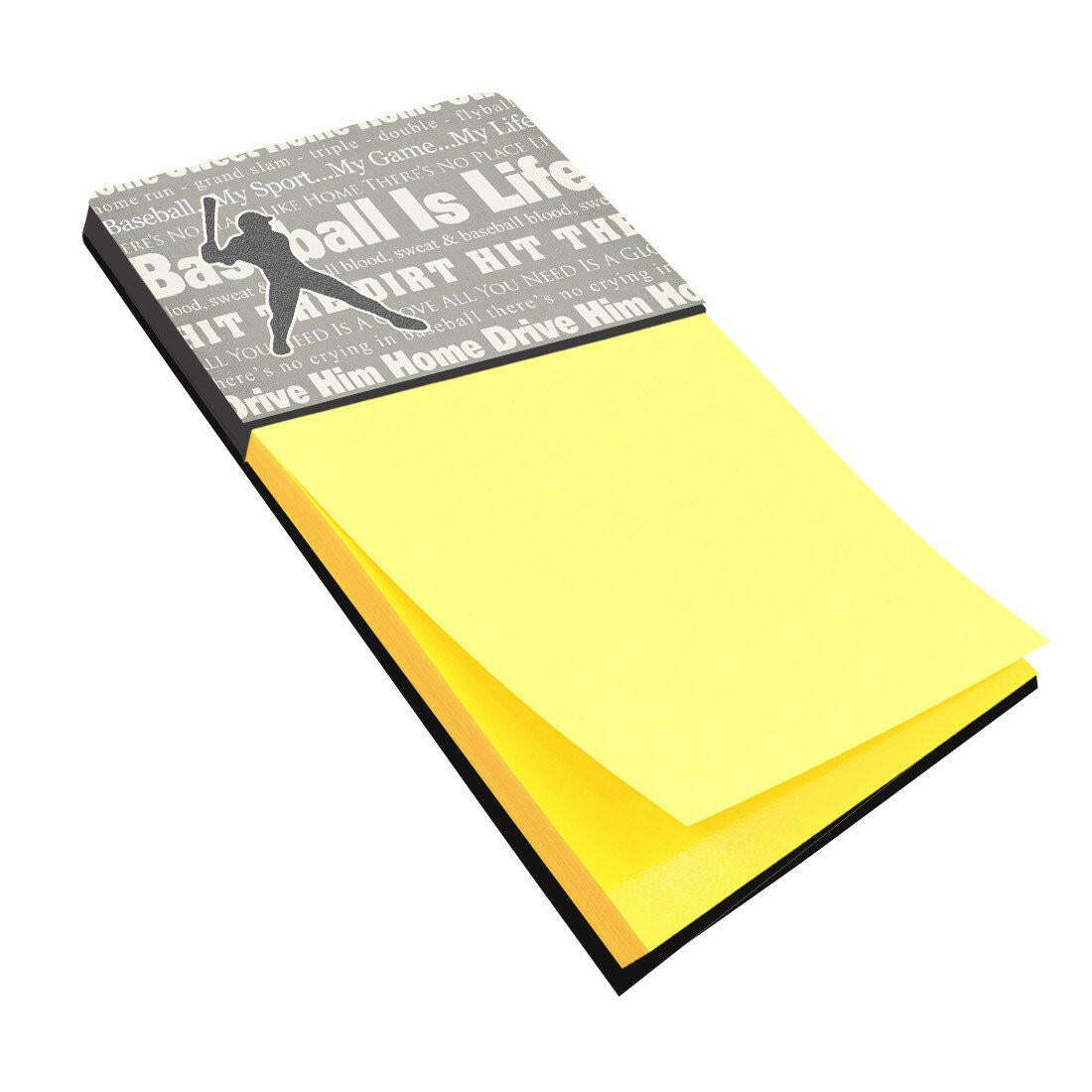 Baseball is Life Refiillable Sticky Note Holder or Postit Note Dispenser SB3078SN by Caroline&#39;s Treasures