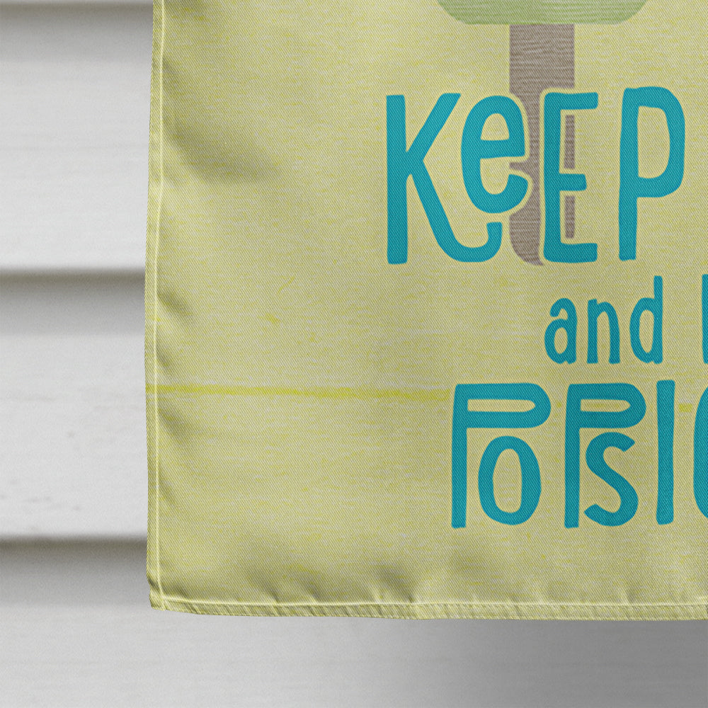 Keep calm and eat popsicles Flag Canvas House Size SB3108CHF  the-store.com.