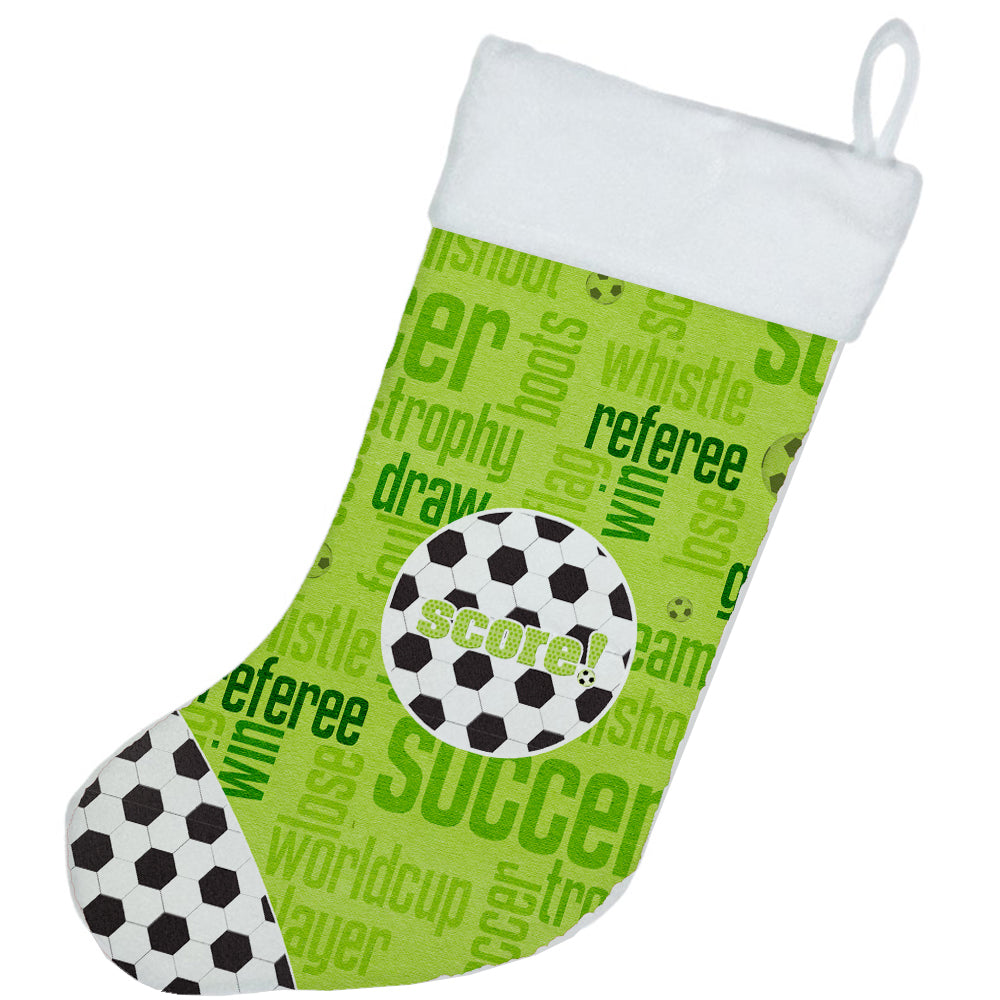 Soccer Score Christmas Stocking SB3154-CS  the-store.com.