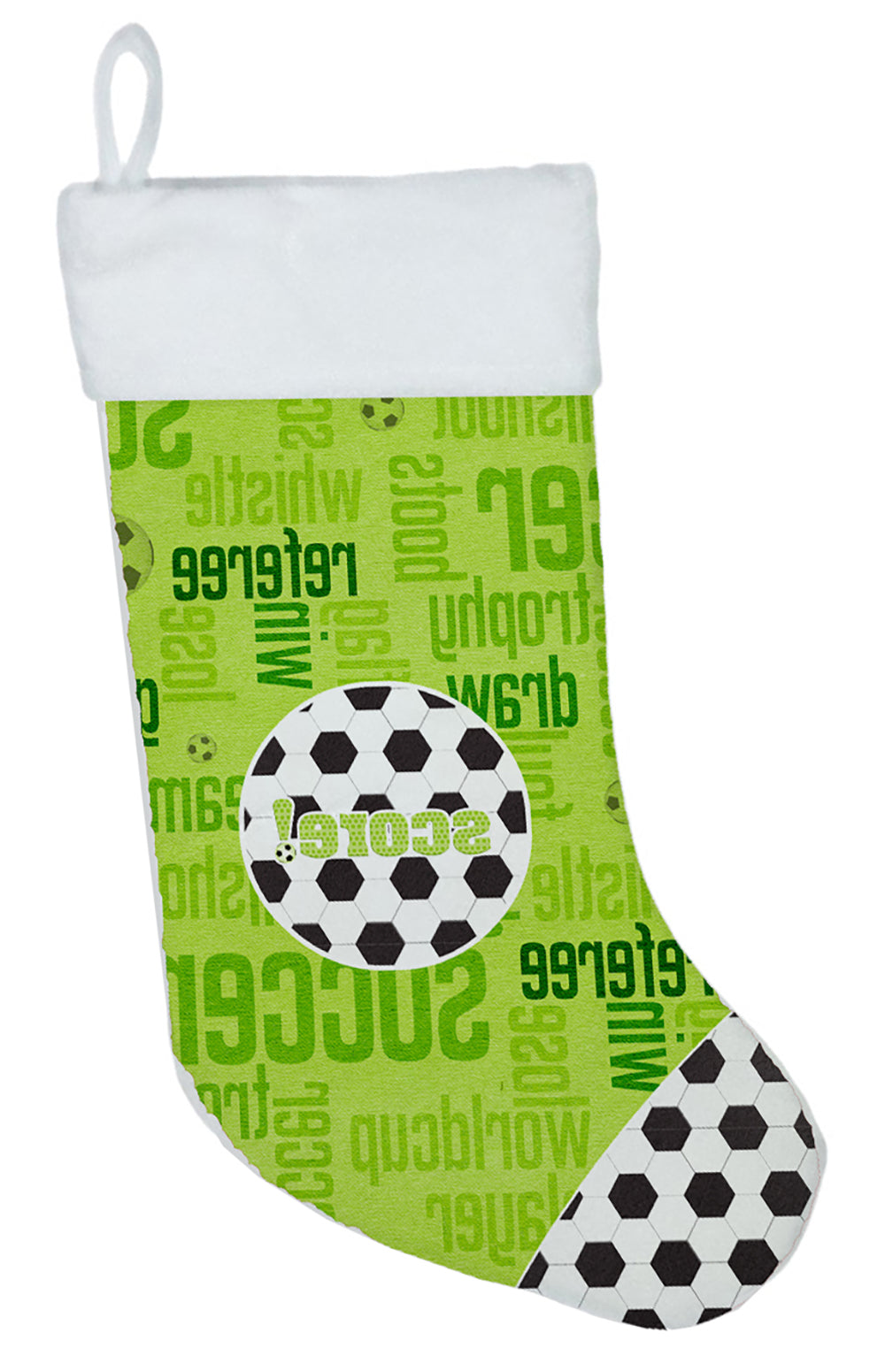 Soccer Score Christmas Stocking SB3154-CS  the-store.com.