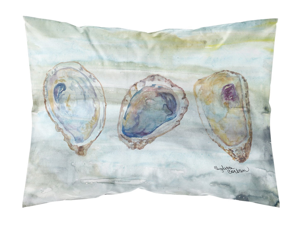 Oysters Watercolor Fabric Standard Pillowcase SC2001PILLOWCASE by Caroline&#39;s Treasures