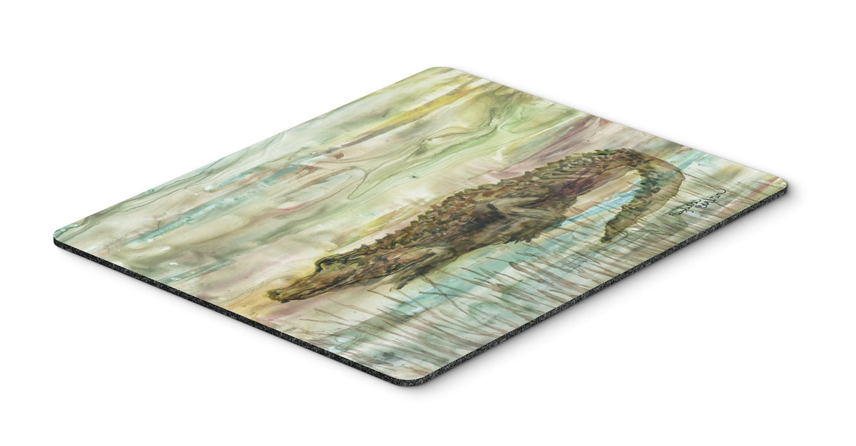 Alligator Sunset Mouse Pad, Hot Pad or Trivet SC2016MP by Caroline&#39;s Treasures