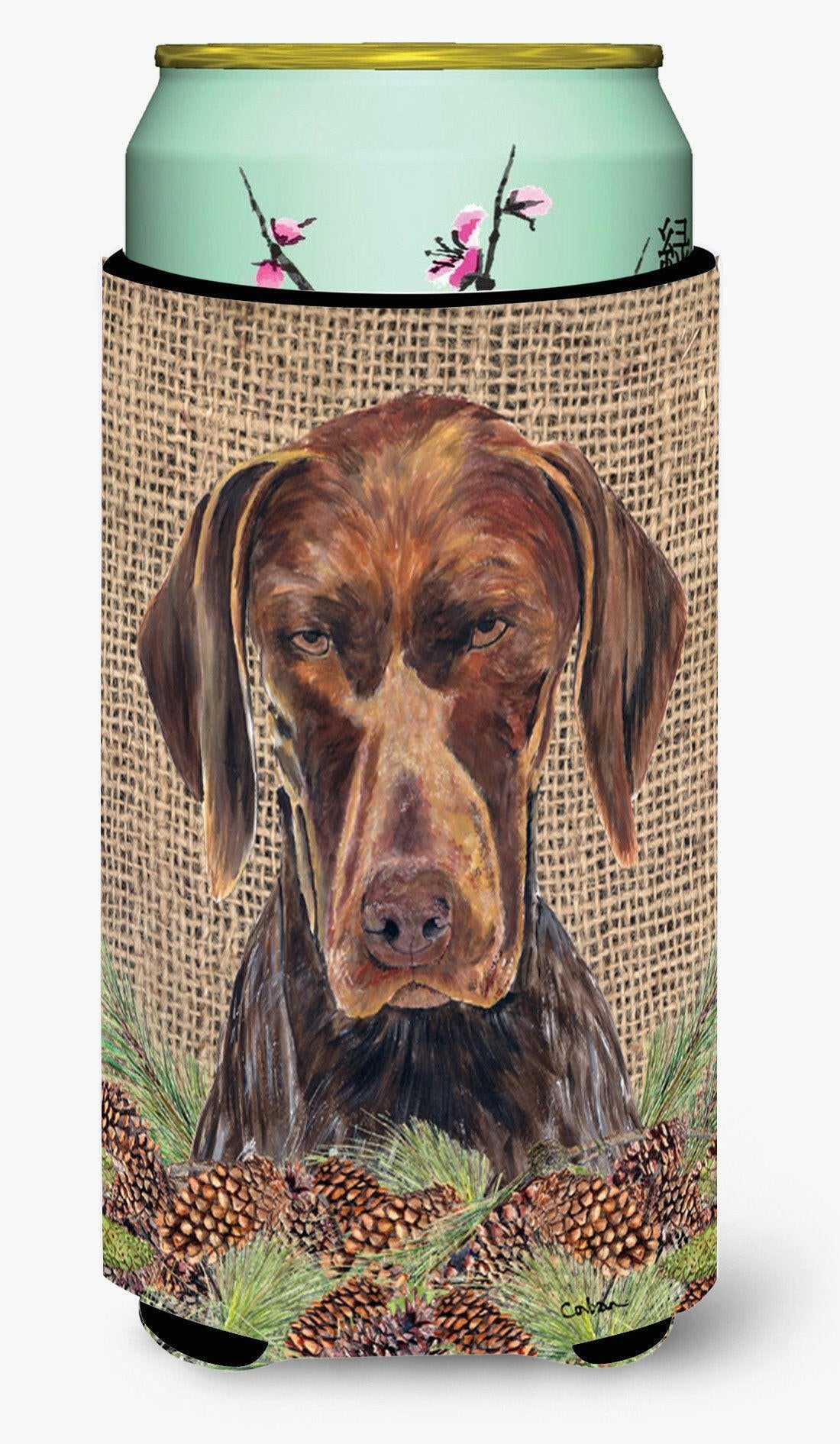 German Shorthaired Pointer  Tall Boy Beverage Insulator Beverage Insulator Hugger by Caroline's Treasures