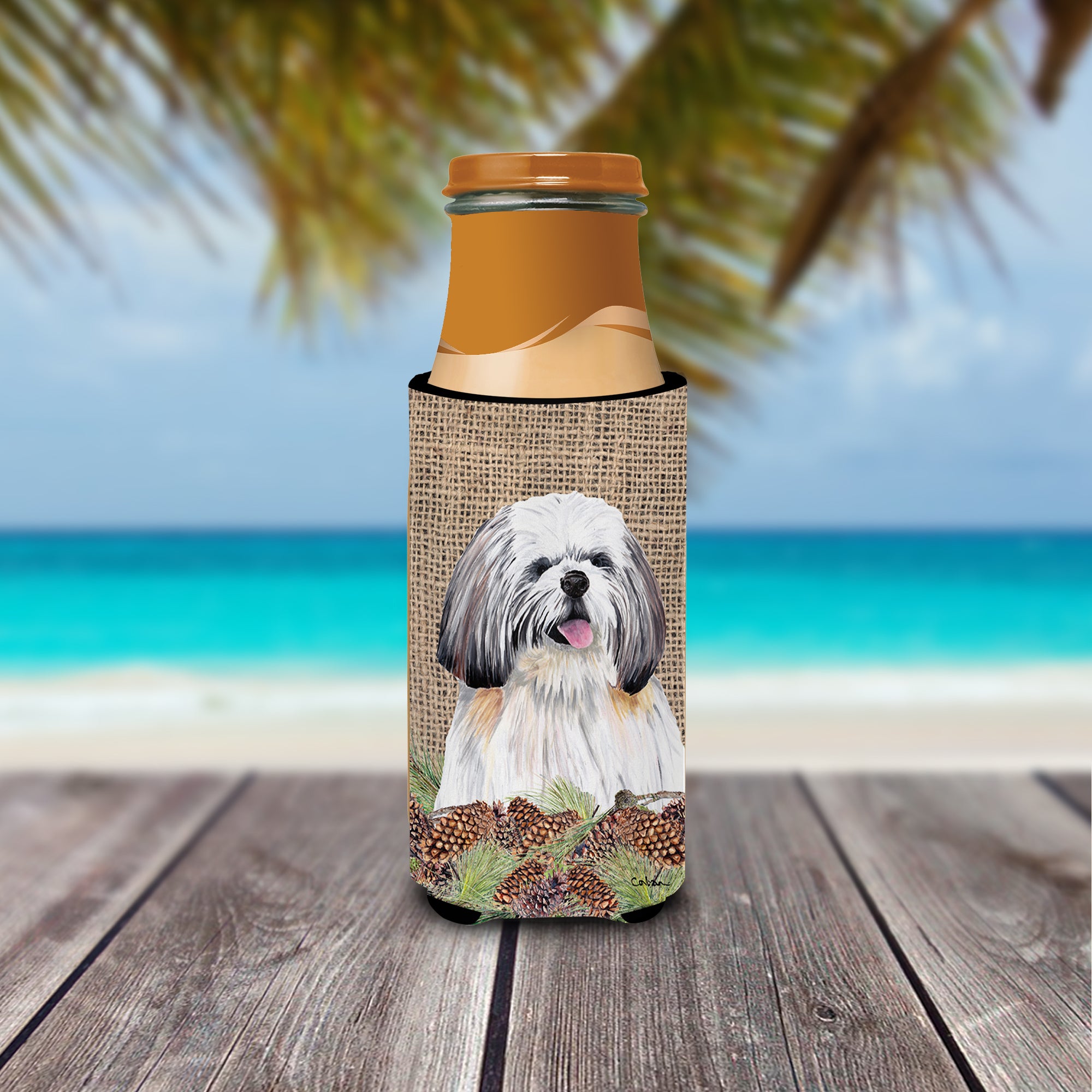 Shih Tzu Ultra Beverage Insulators for slim cans SC9040MUK.