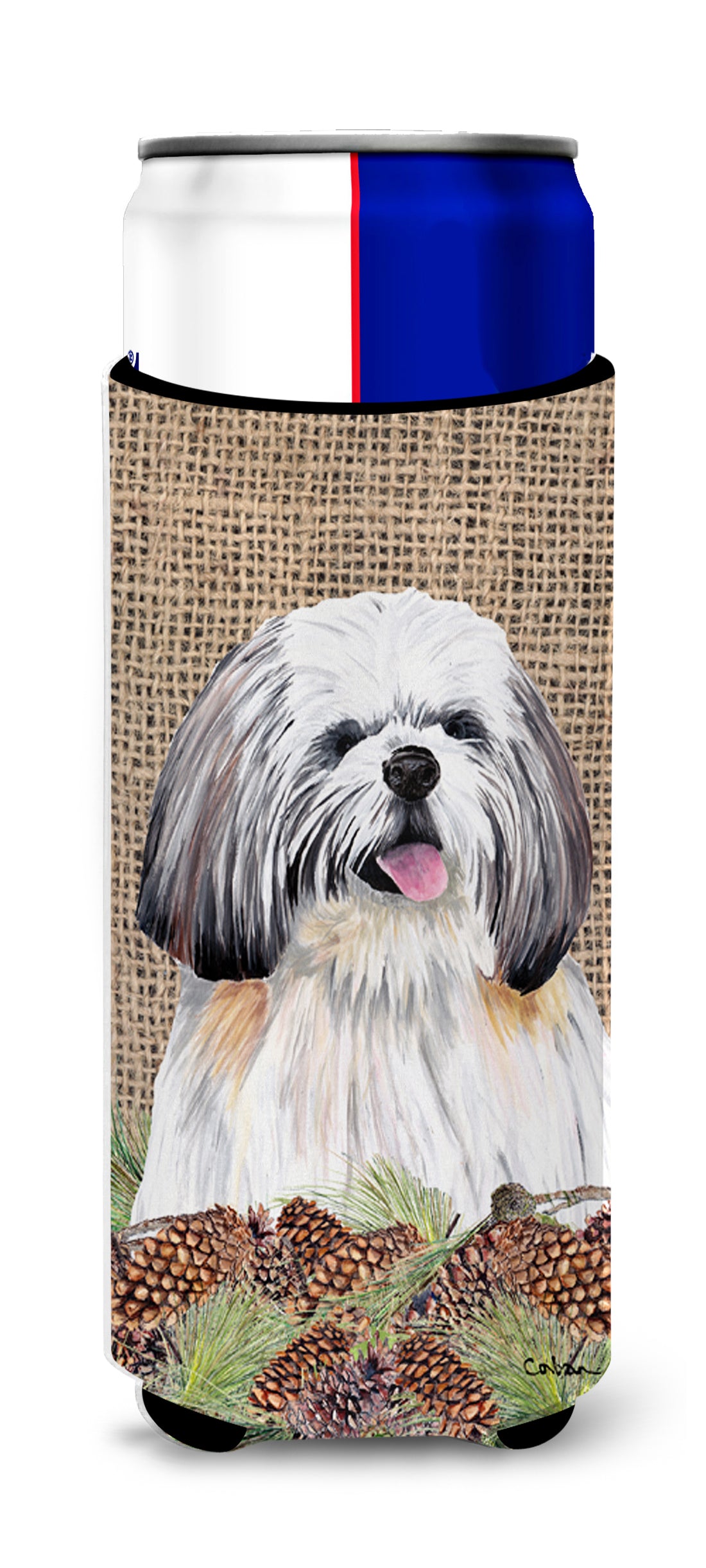 Shih Tzu Ultra Beverage Insulators for slim cans SC9040MUK.