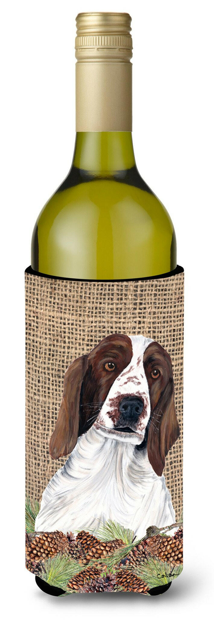 Welsh Springer Spaniel Wine Bottle Beverage Insulator Beverage Insulator Hugger by Caroline's Treasures