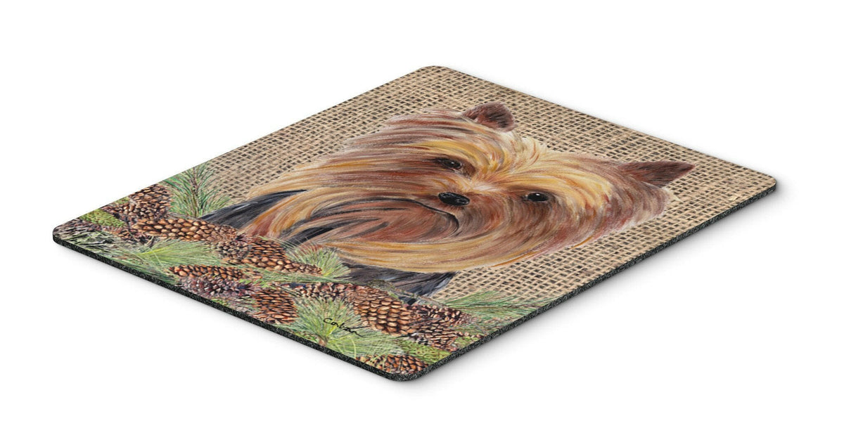 Yorkie Mouse Pad, Hot Pad or Trivet by Caroline&#39;s Treasures