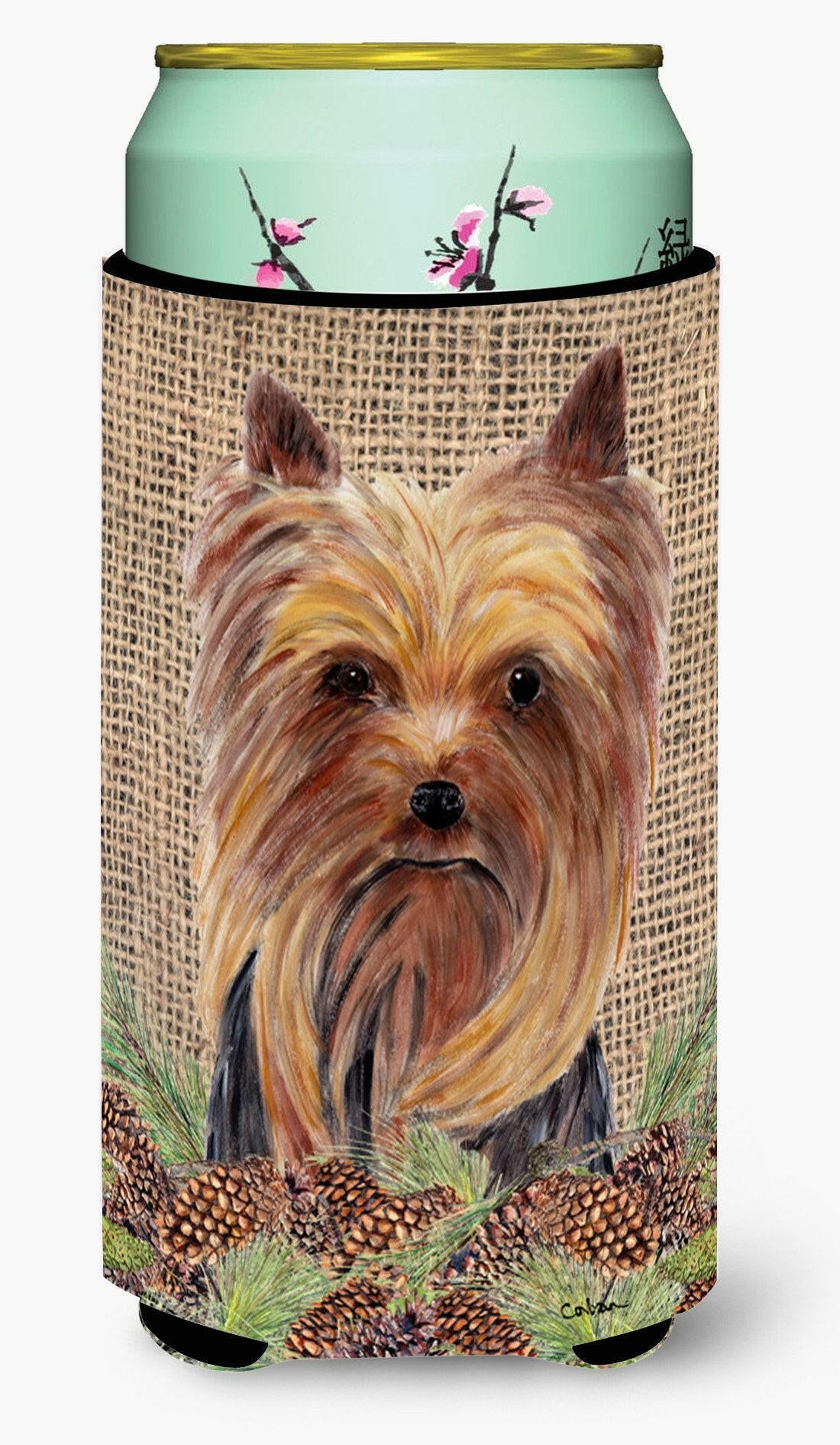 Yorkie  Tall Boy Beverage Insulator Beverage Insulator Hugger by Caroline's Treasures