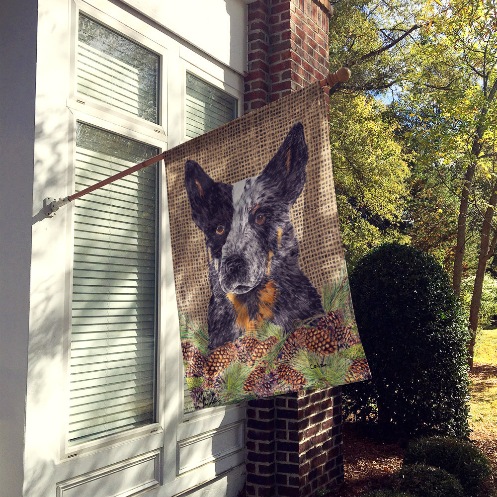 Australian Cattle Dog Flag Canvas House Size  the-store.com.