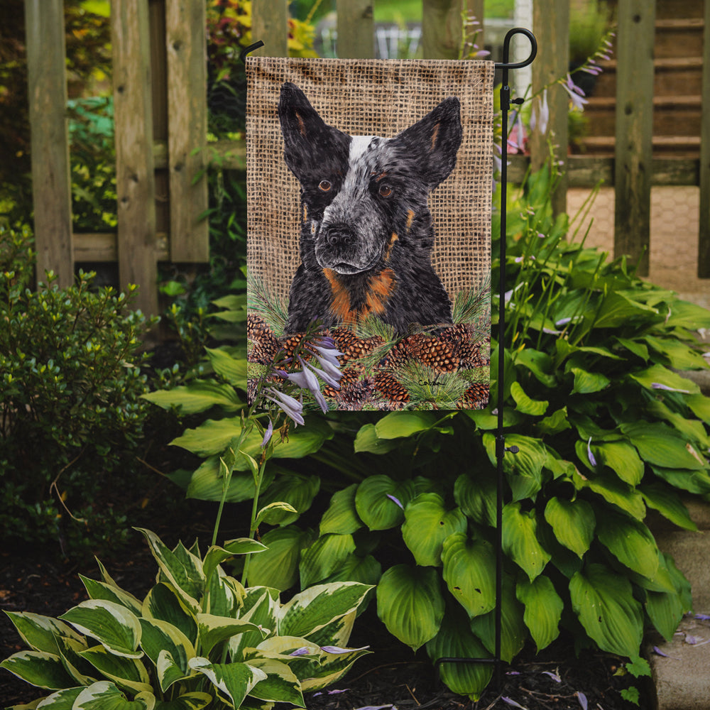 Australian Cattle Dog Flag Garden Size.