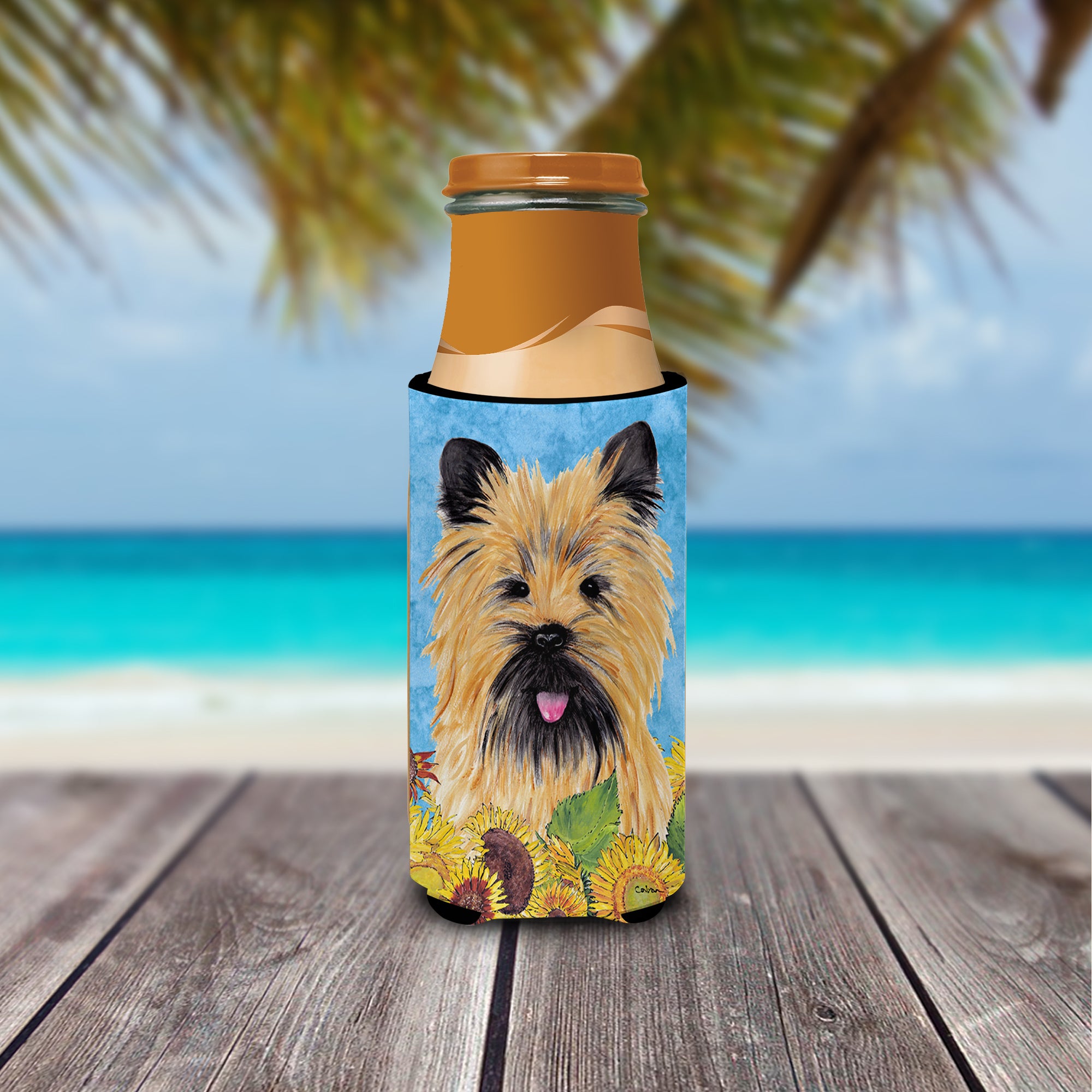 Cairn Terrier Ultra Beverage Insulators for slim cans SC9057MUK.