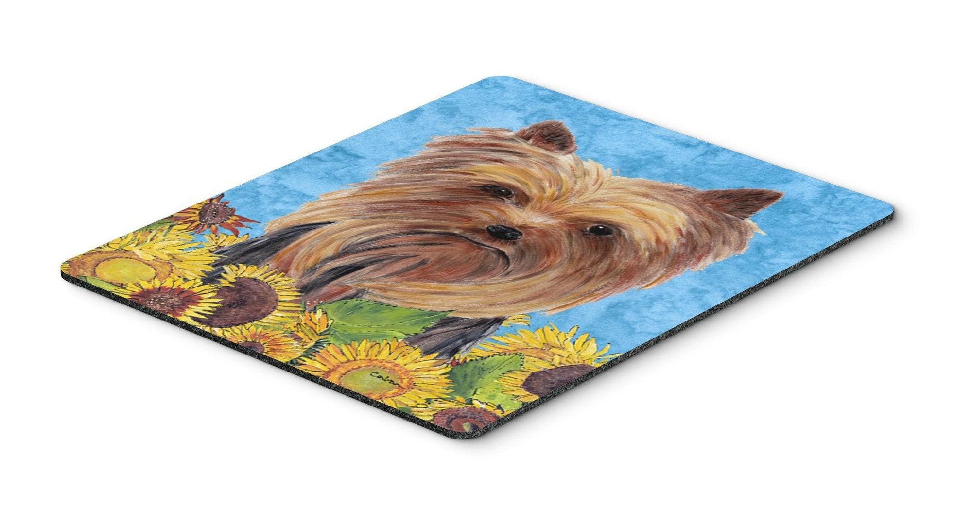 Yorkie Mouse Pad, Hot Pad or Trivet by Caroline's Treasures