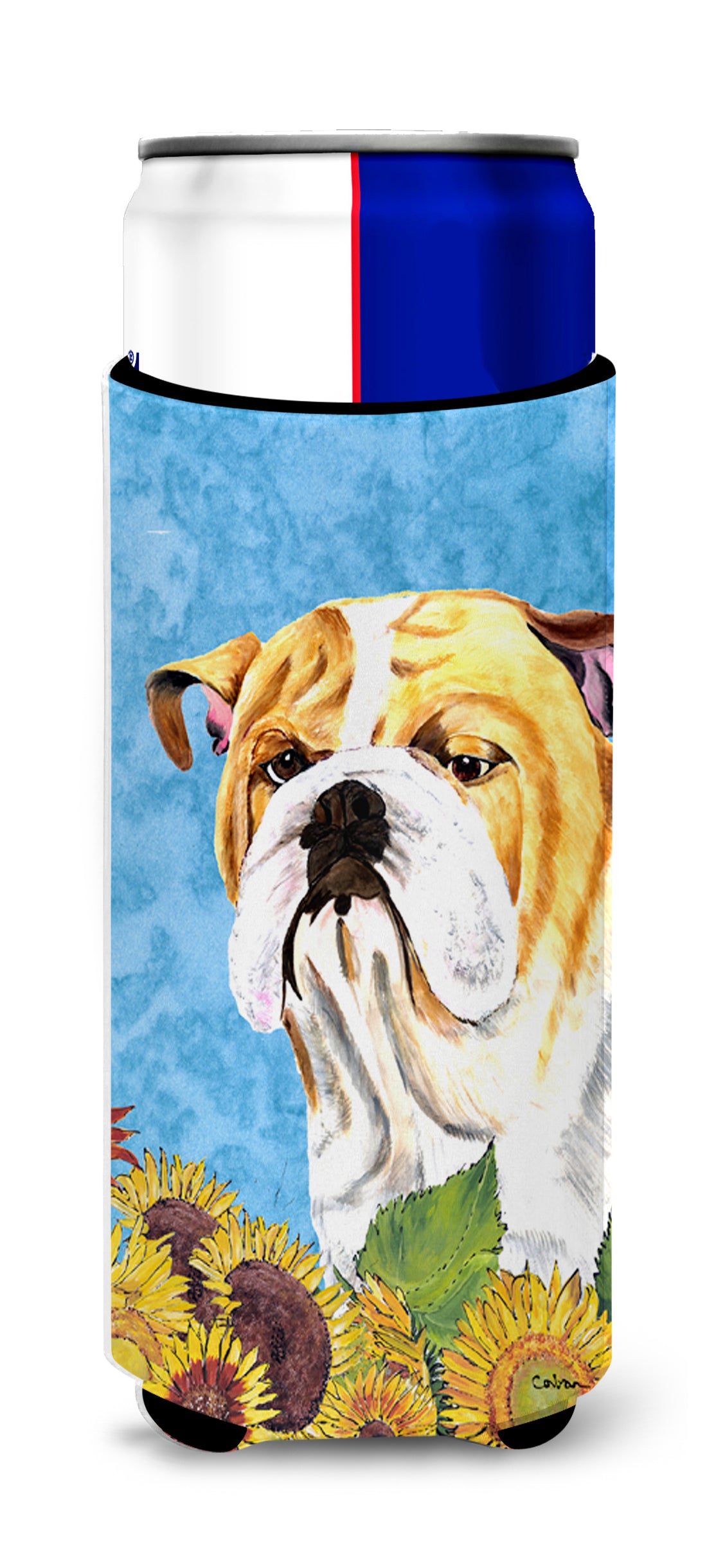 Bulldog English Ultra Beverage Insulators for slim cans SC9064MUK.