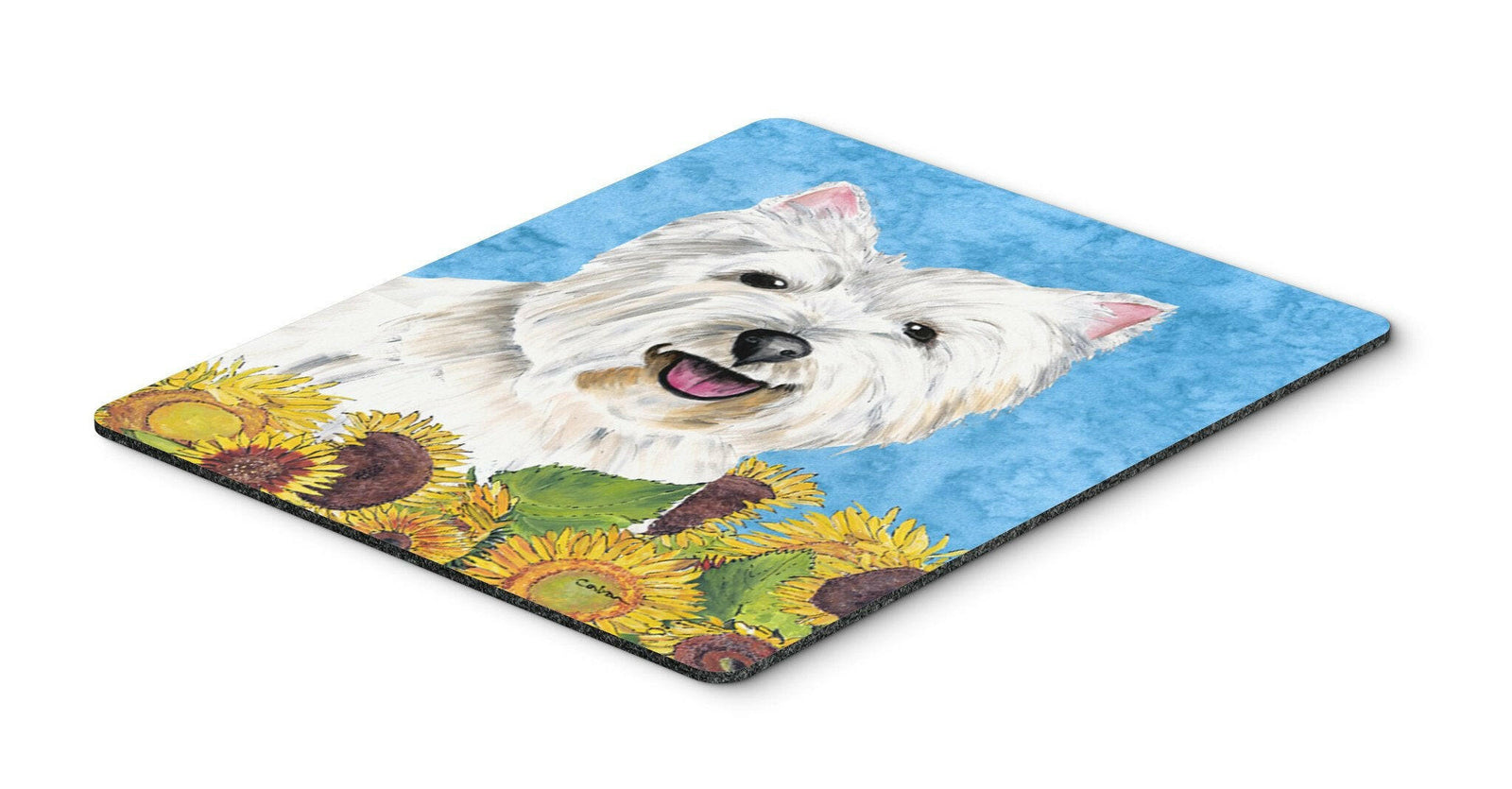 Westie Mouse Pad, Hot Pad or Trivet by Caroline's Treasures