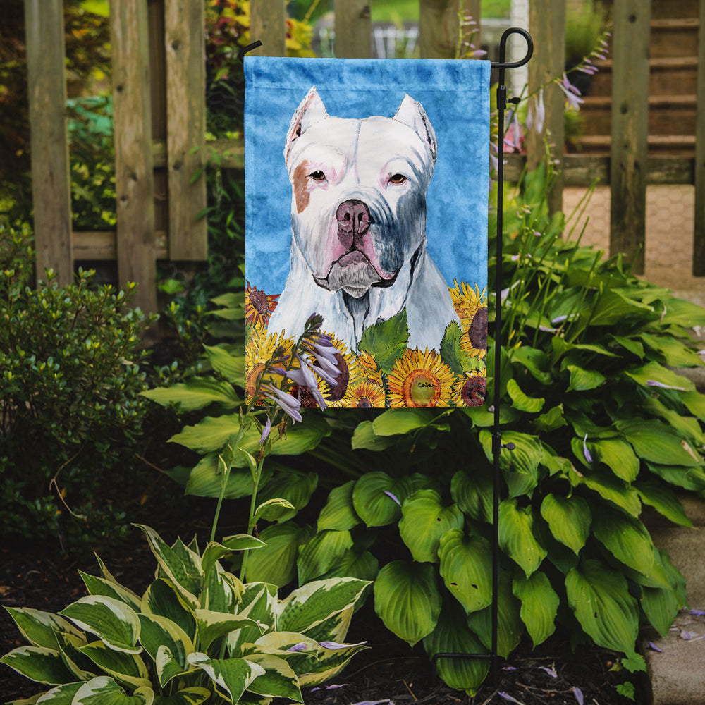 Pit Bull Flag Garden Size.