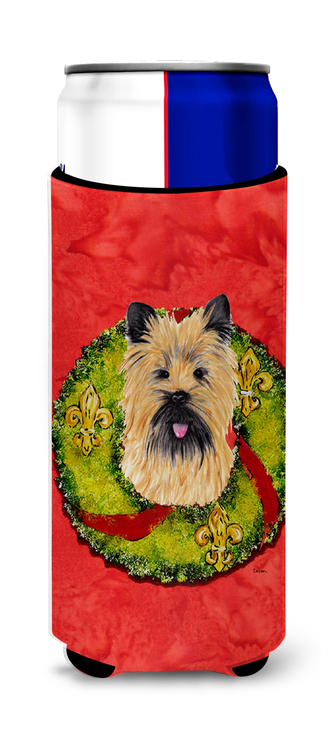 Cairn Terrier Ultra Beverage Insulators for slim cans SC9081MUK.