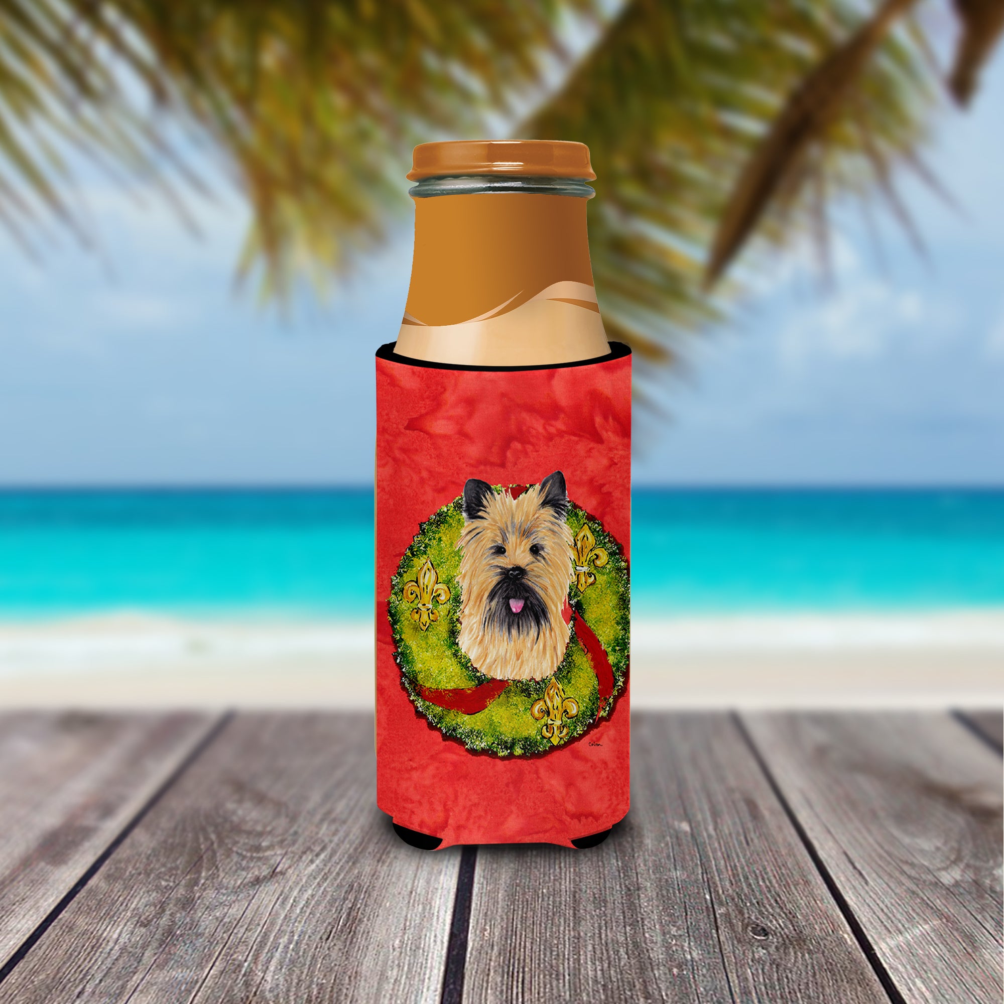 Cairn Terrier Ultra Beverage Insulators for slim cans SC9081MUK.