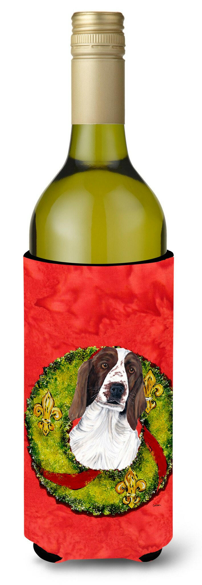 Welsh Springer Spaniel Wine Bottle Beverage Insulator Beverage Insulator Hugger SC9084LITERK by Caroline's Treasures