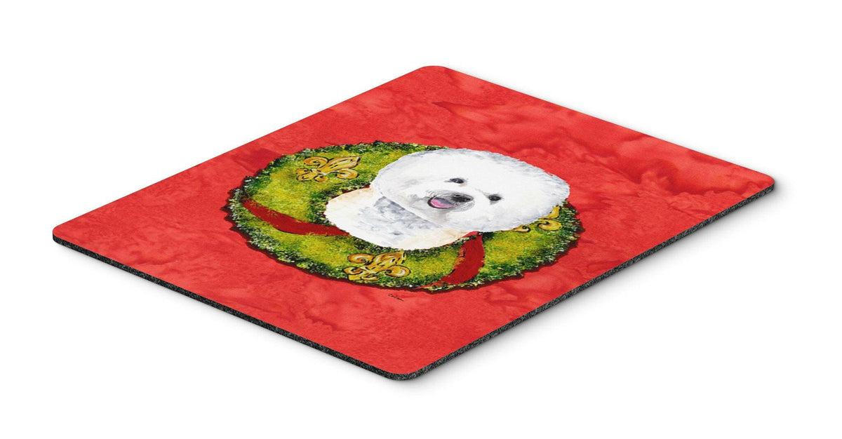 Bichon Frise Mouse Pad, Hot Pad or Trivet by Caroline&#39;s Treasures