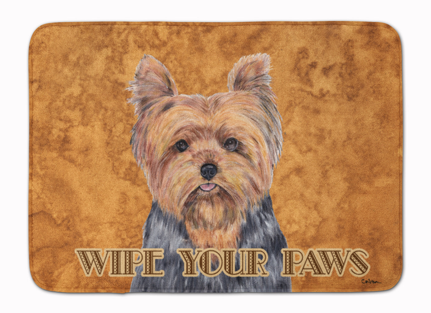 Yorkie Machine Washable Memory Foam Mat SC9123RUG - the-store.com