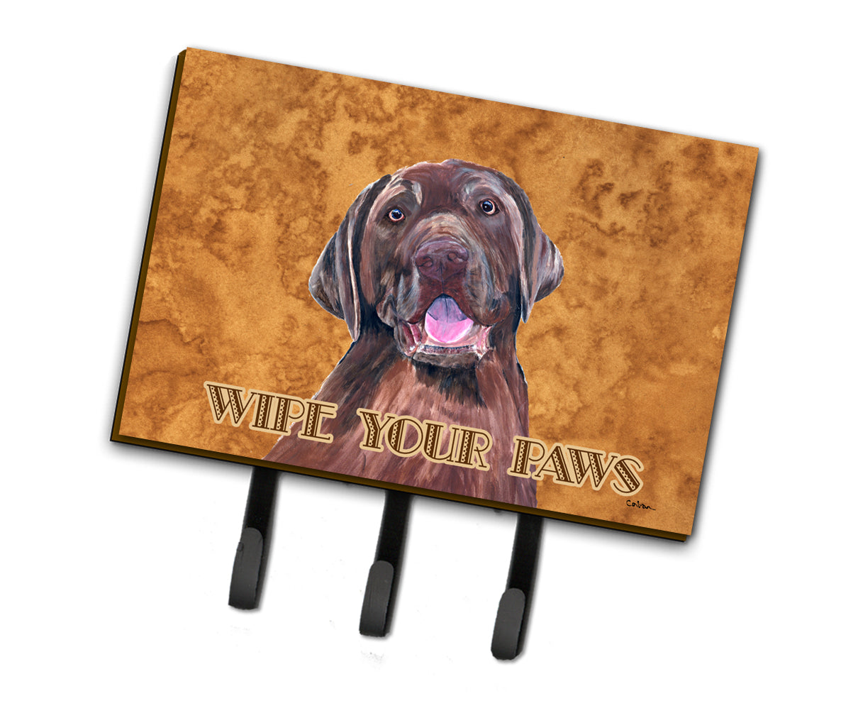 Labrador Wipe your Paws Leash or Key Holder  the-store.com.