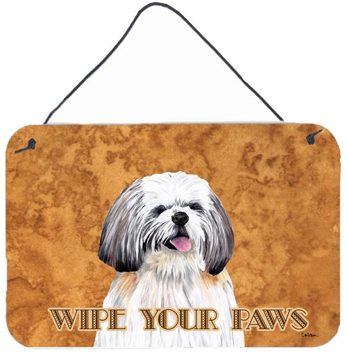 Shih Tzu Aluminium Metal Wall or Door Hanging Prints by Caroline's Treasures