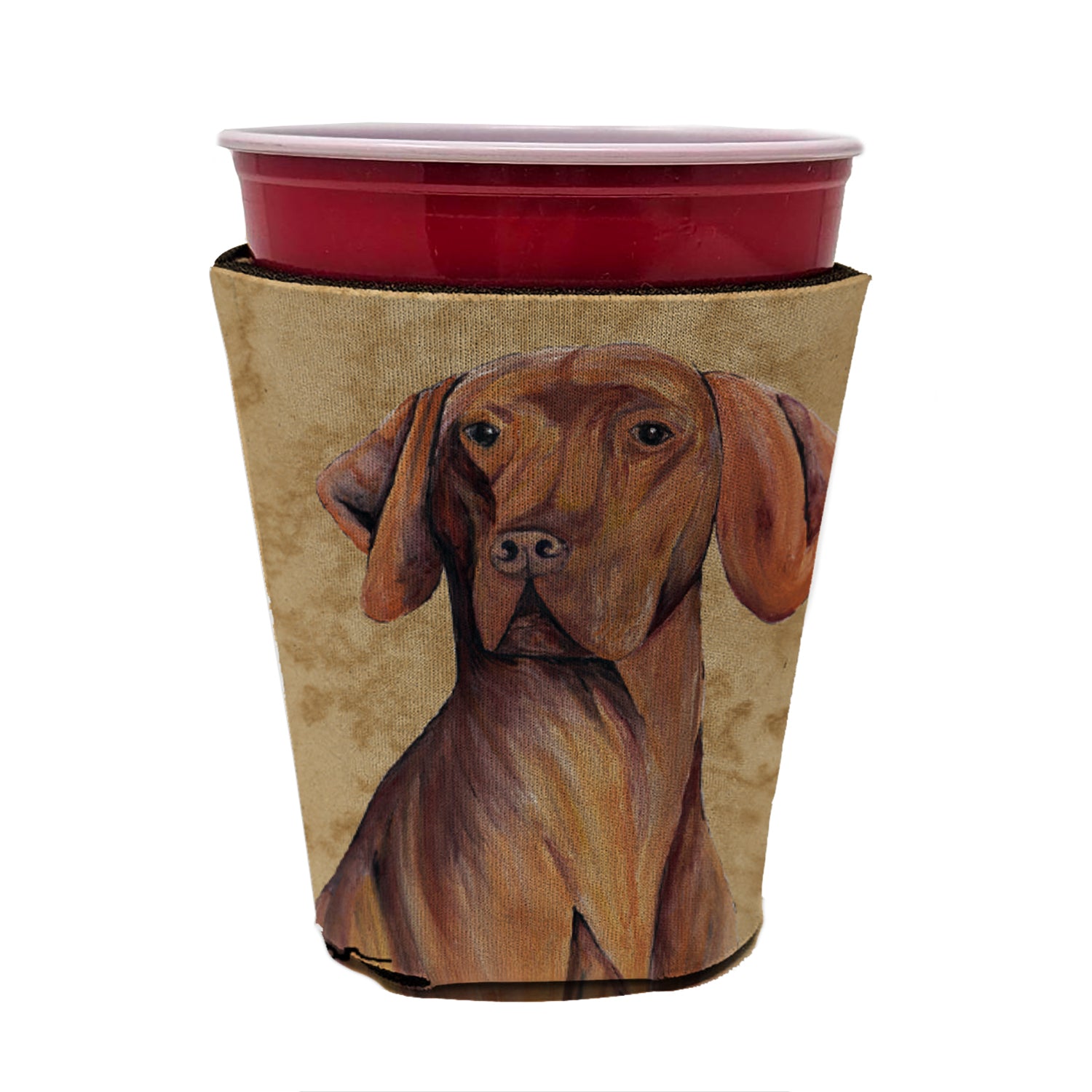 Vizsla Red Cup Beverage Insulator Hugger  the-store.com.