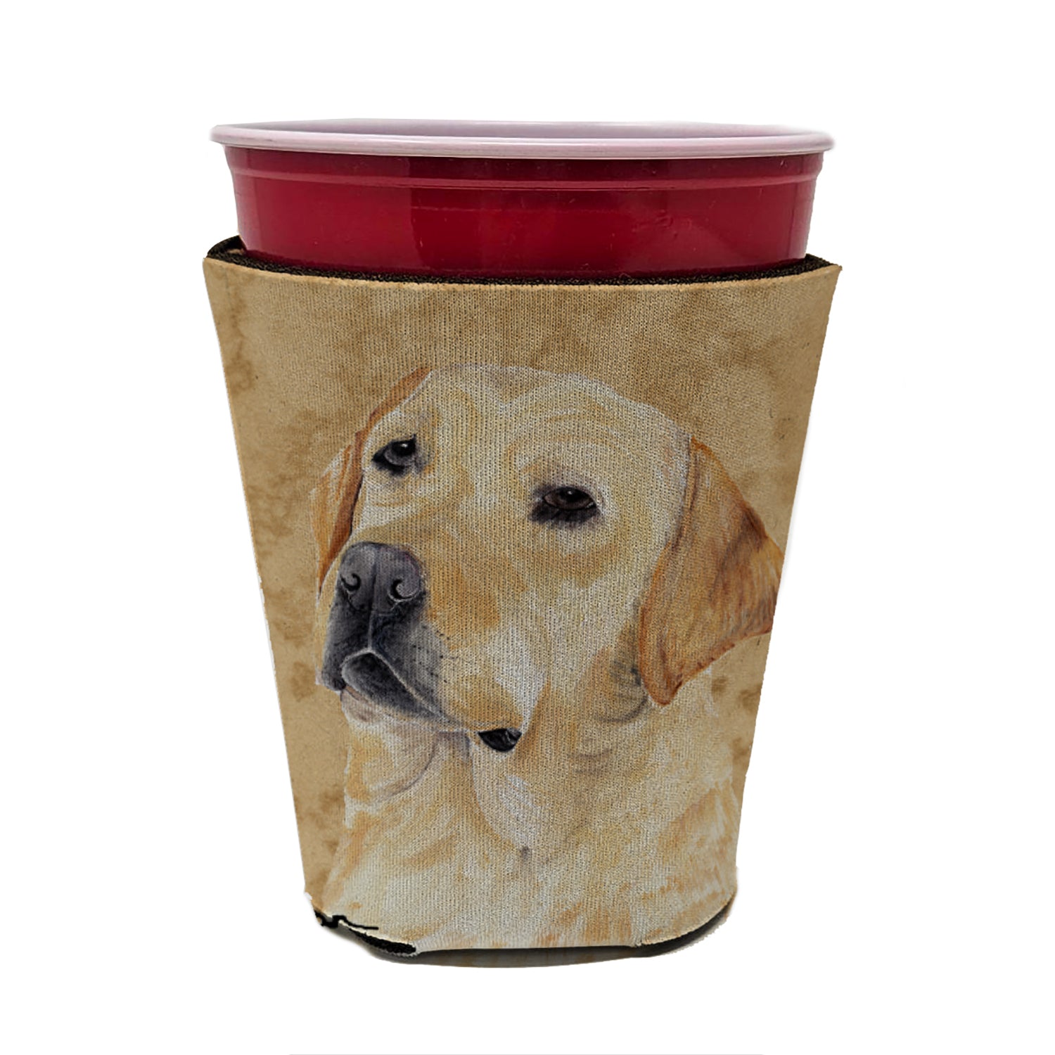 Labrador Red Cup Beverage Insulator Hugger  the-store.com.