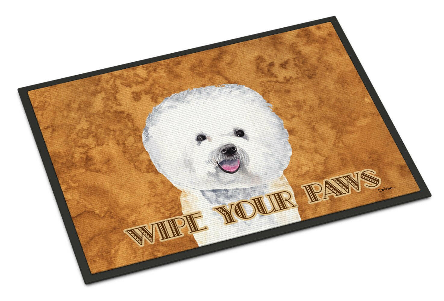 Bichon Frise Indoor or Outdoor Mat 24x36 Doormat - the-store.com