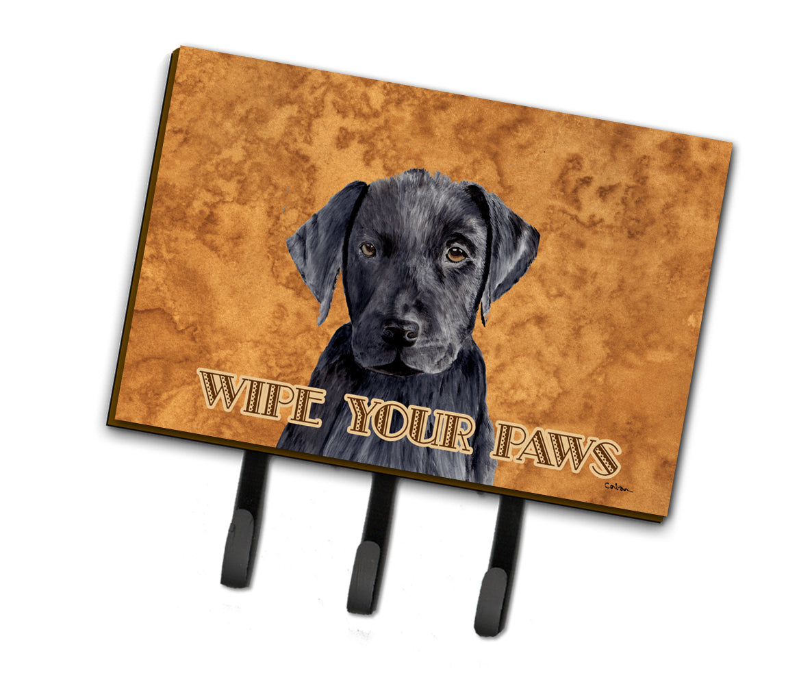 Labrador Wipe your Paws Leash or Key Holder  the-store.com.