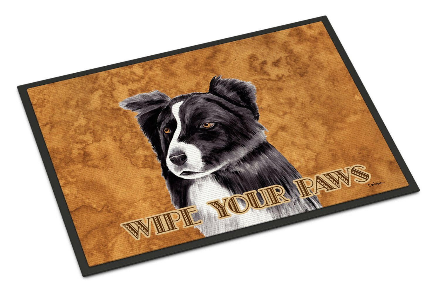 Border Collie Indoor or Outdoor Mat 24x36 Doormat - the-store.com