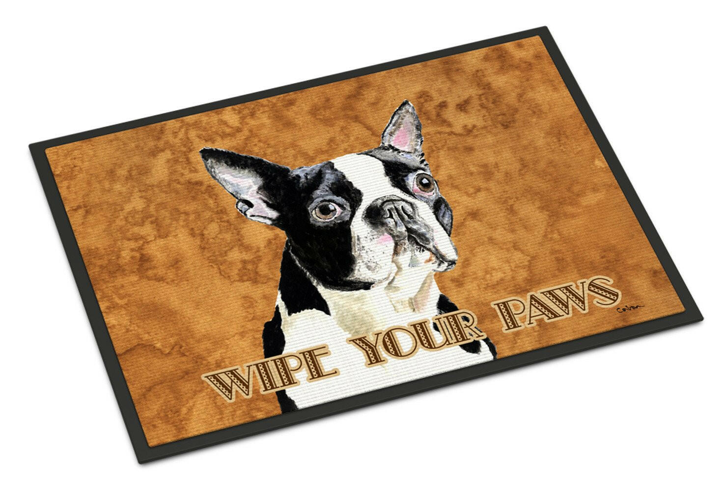 Boston Terrier Indoor or Outdoor Mat 24x36 Doormat - the-store.com