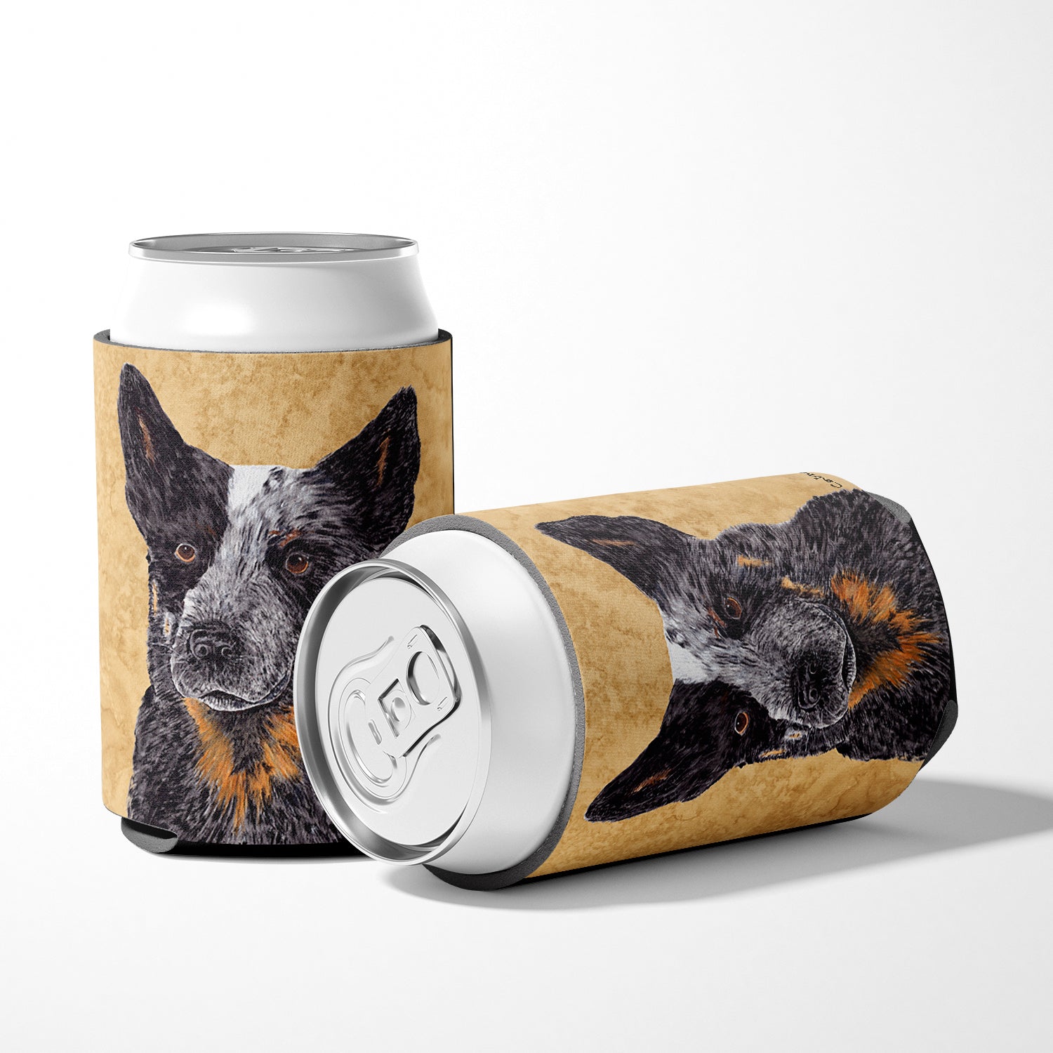 Australian Cattle Dog Can or Bottle Beverage Insulator Hugger.