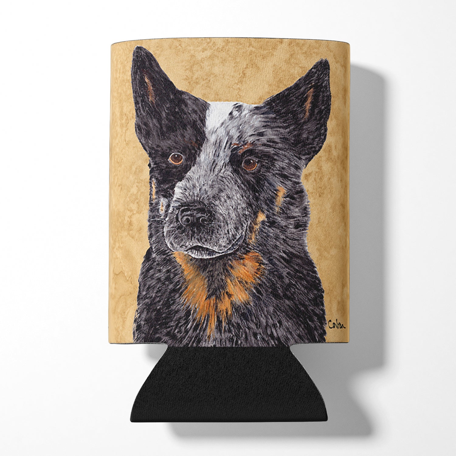 Australian Cattle Dog Can or Bottle Beverage Insulator Hugger.