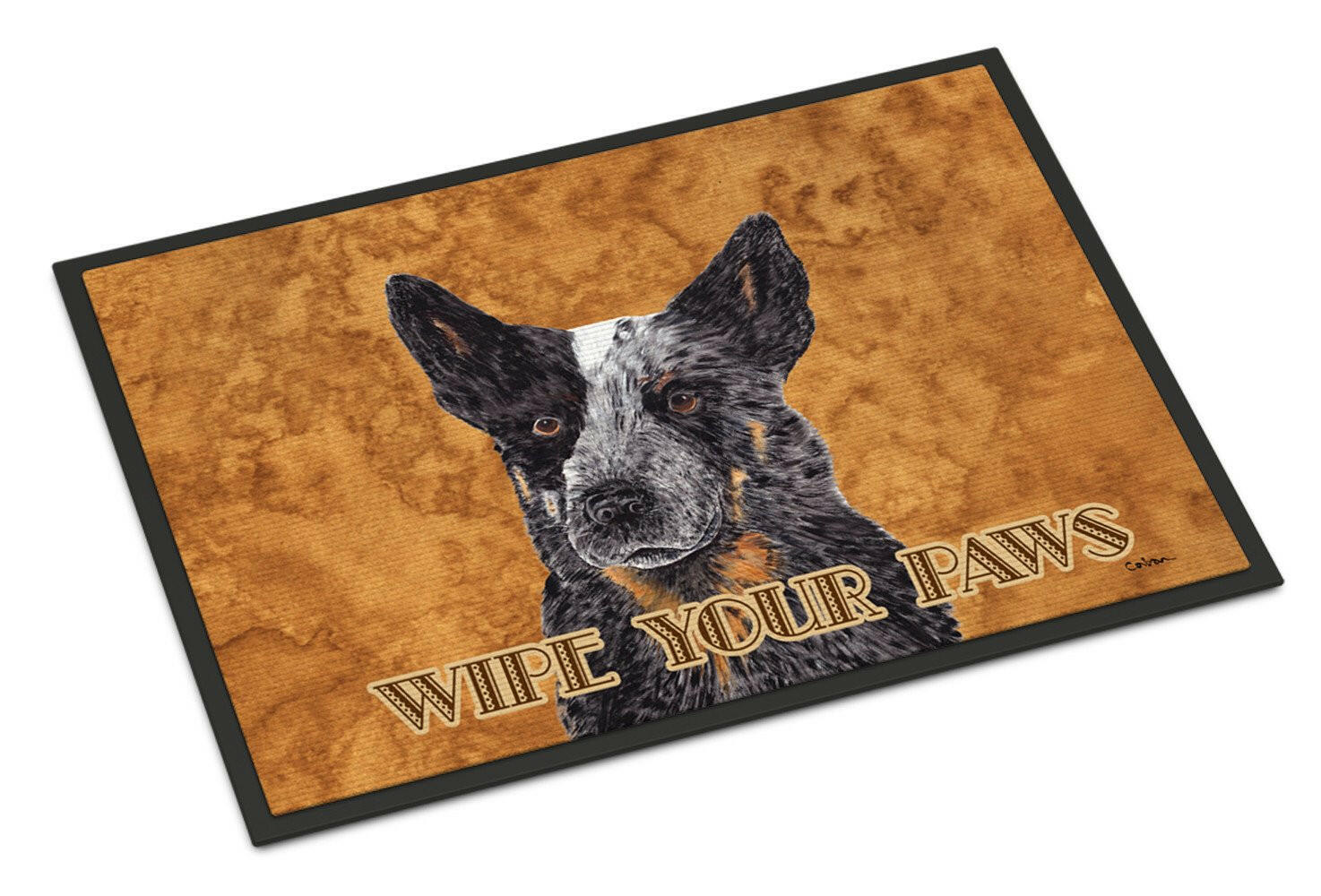 Australian Cattle Dog Indoor or Outdoor Mat 18x27 Doormat - the-store.com