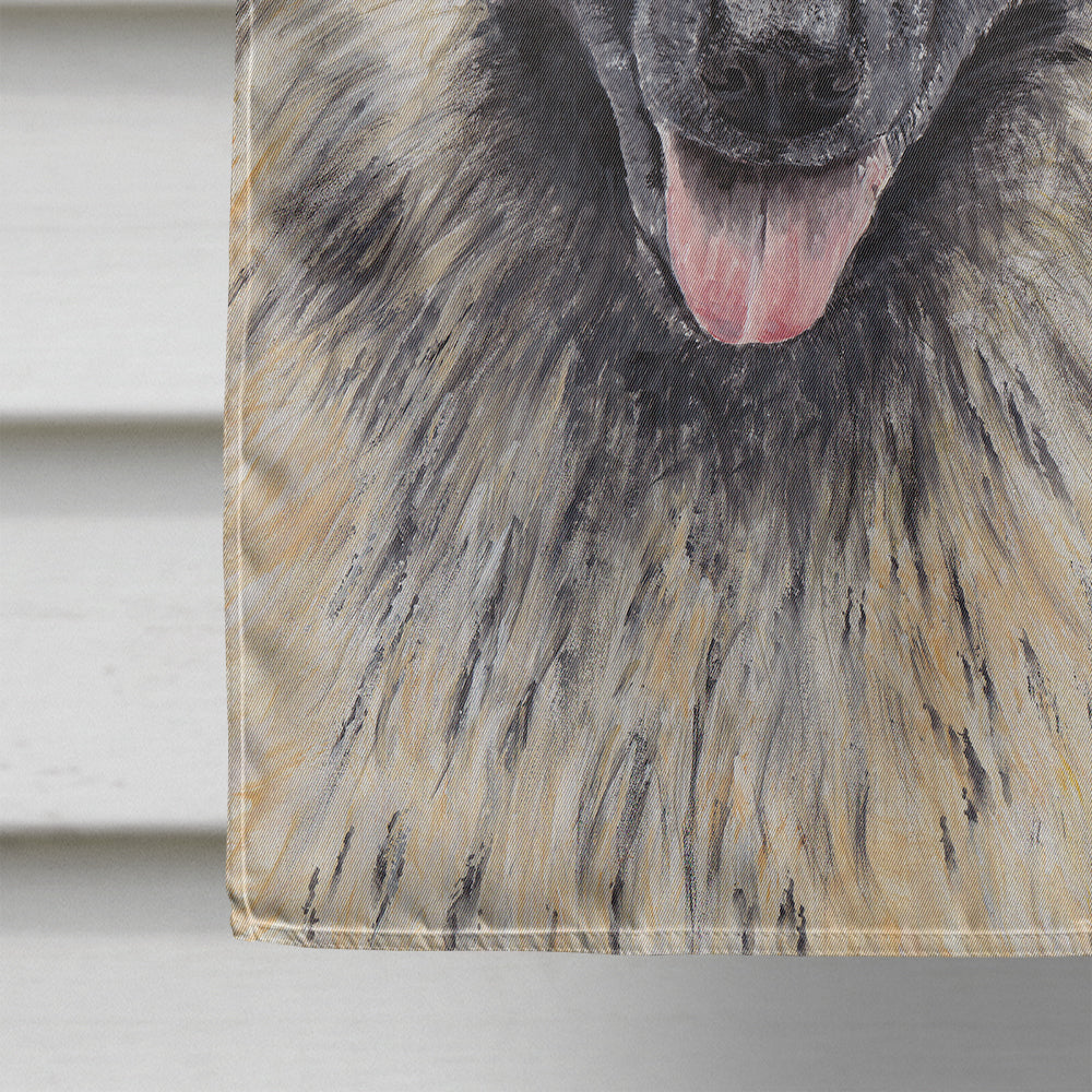 Belgian Tervuren St. Patrick's Day Shamrock Portrait Flag Canvas House Size  the-store.com.