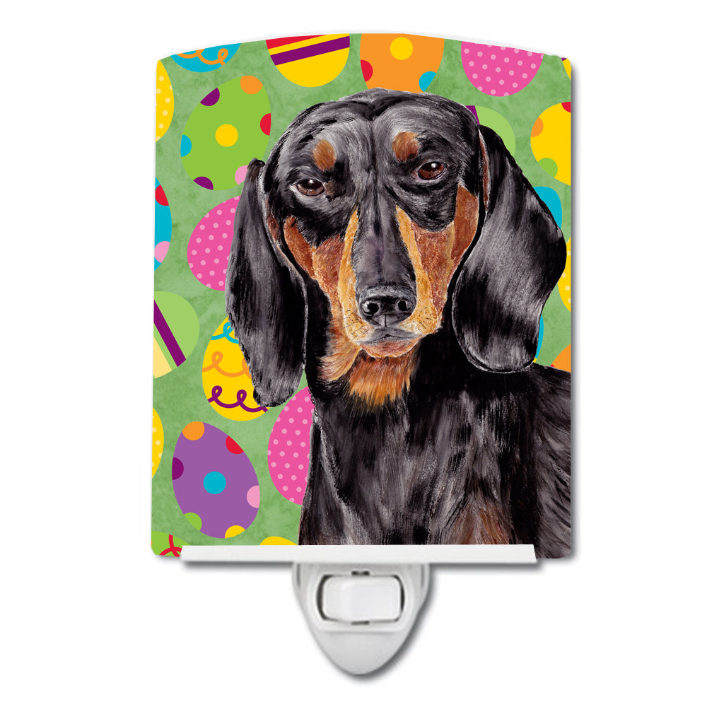 Dachshund Easter Eggtravaganza Ceramic Night Light SC9443CNL - the-store.com