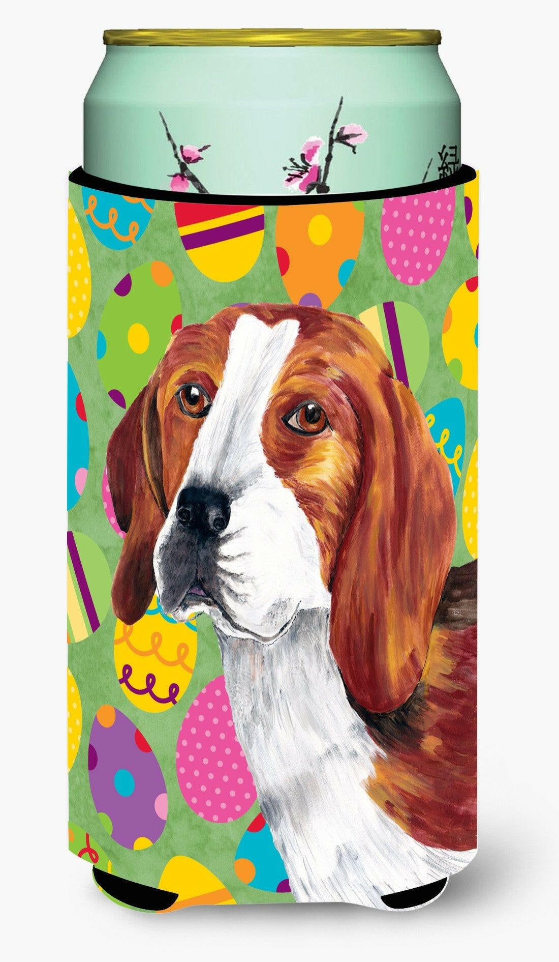 Beagle Easter Eggtravaganza  Tall Boy Beverage Insulator Beverage Insulator Hugger by Caroline&#39;s Treasures