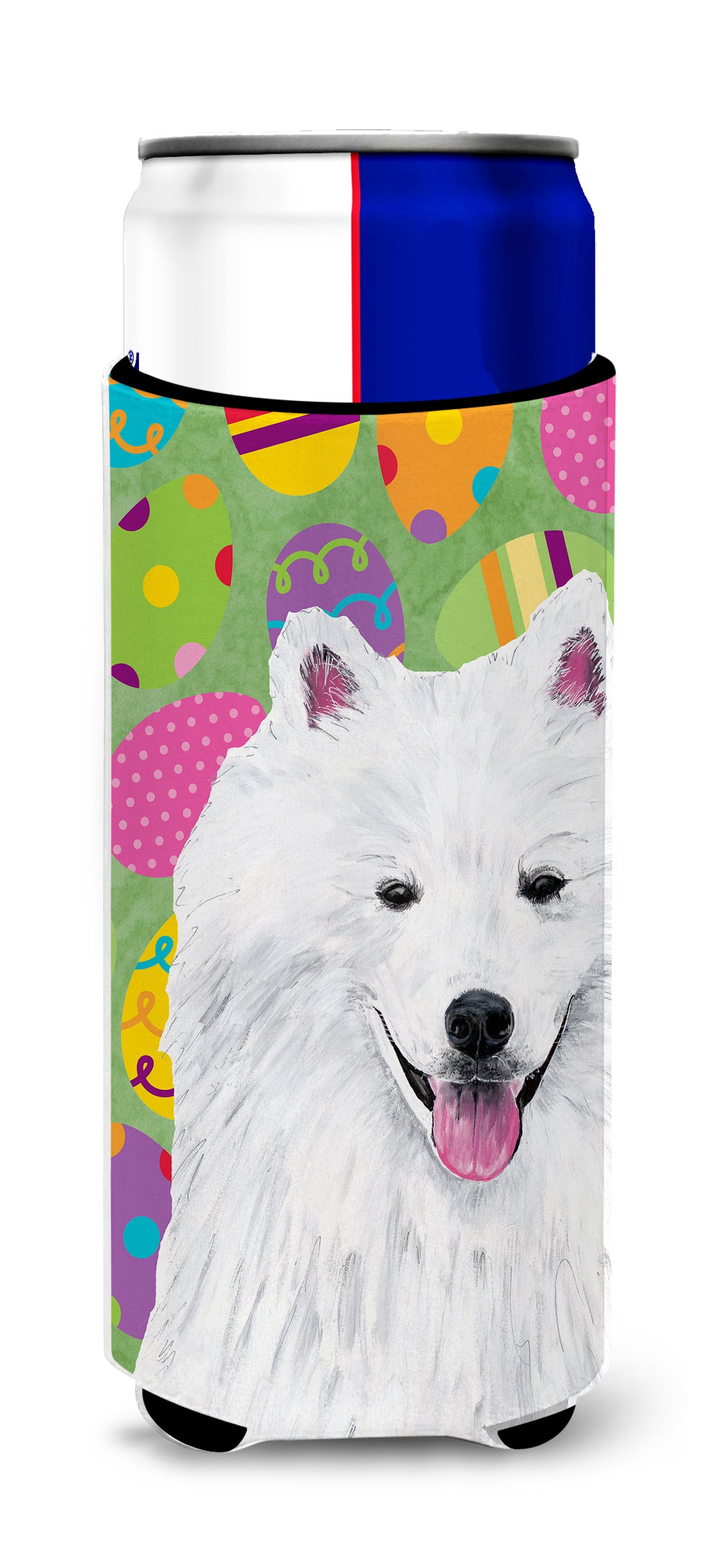 American Eskimo Easter Eggtravaganza Ultra Beverage Insulators for slim cans SC9459MUK.