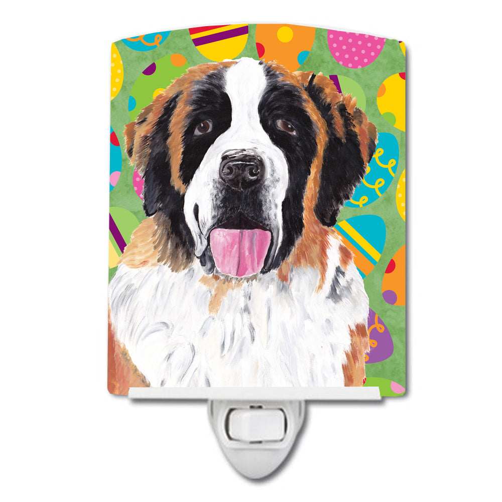 Saint Bernard Easter Eggtravaganza Ceramic Night Light SC9462CNL - the-store.com