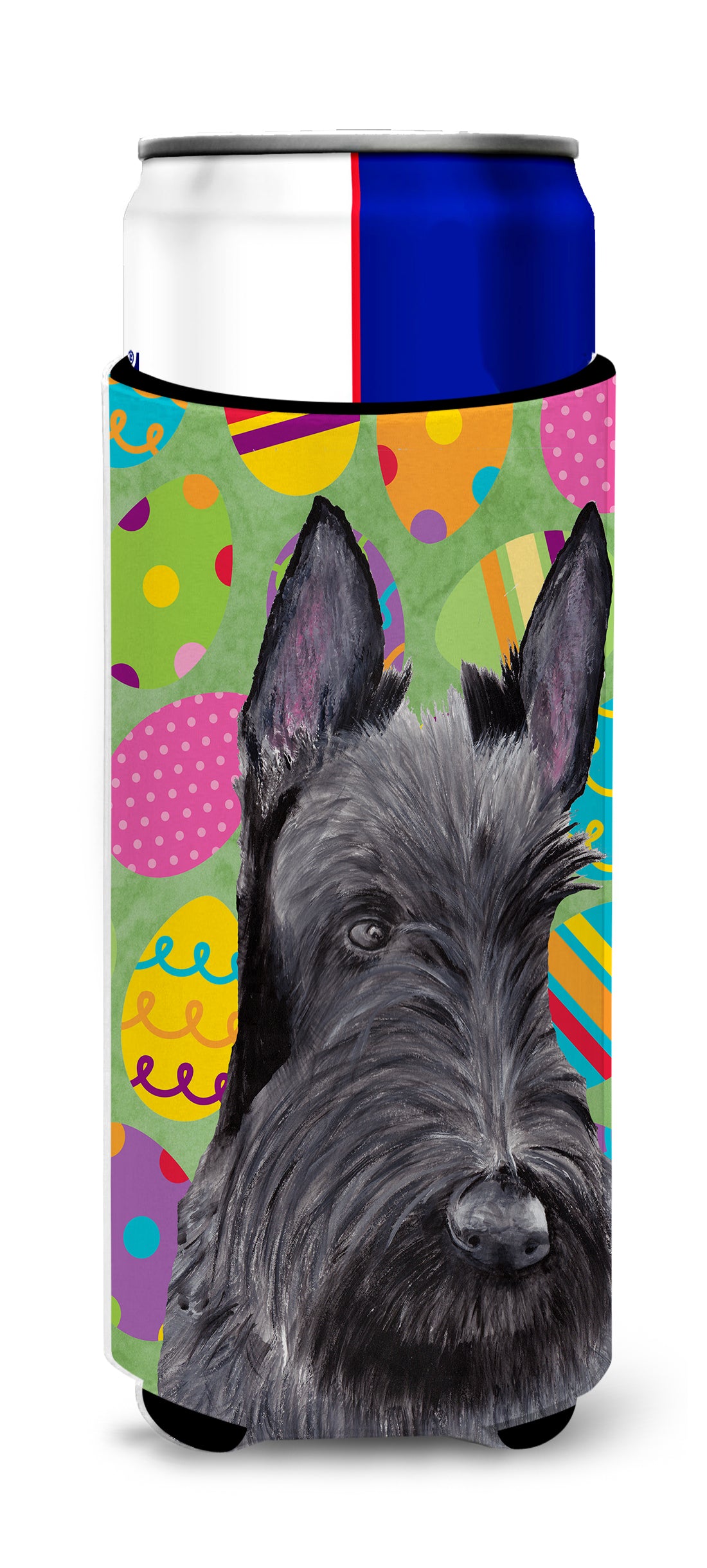 Scottish Terrier Easter Eggtravaganza Ultra Beverage Insulators for slim cans SC9466MUK.