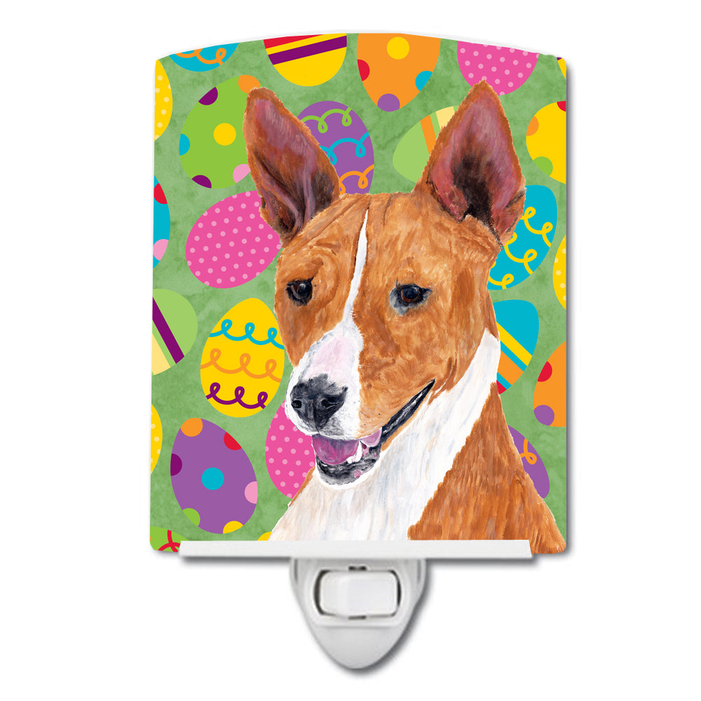 Basenji Easter Eggtravaganza Ceramic Night Light SC9467CNL - the-store.com