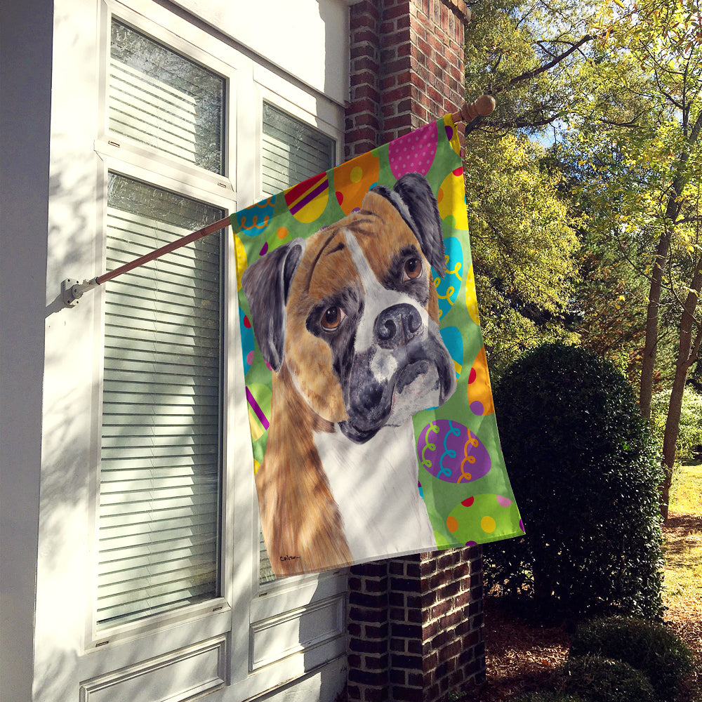 Boxer Easter Eggtravaganza Flag Canvas House Size  the-store.com.