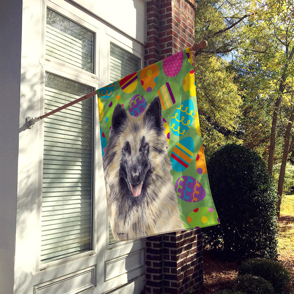 Belgian Tervuren Easter Eggtravaganza Flag Canvas House Size  the-store.com.