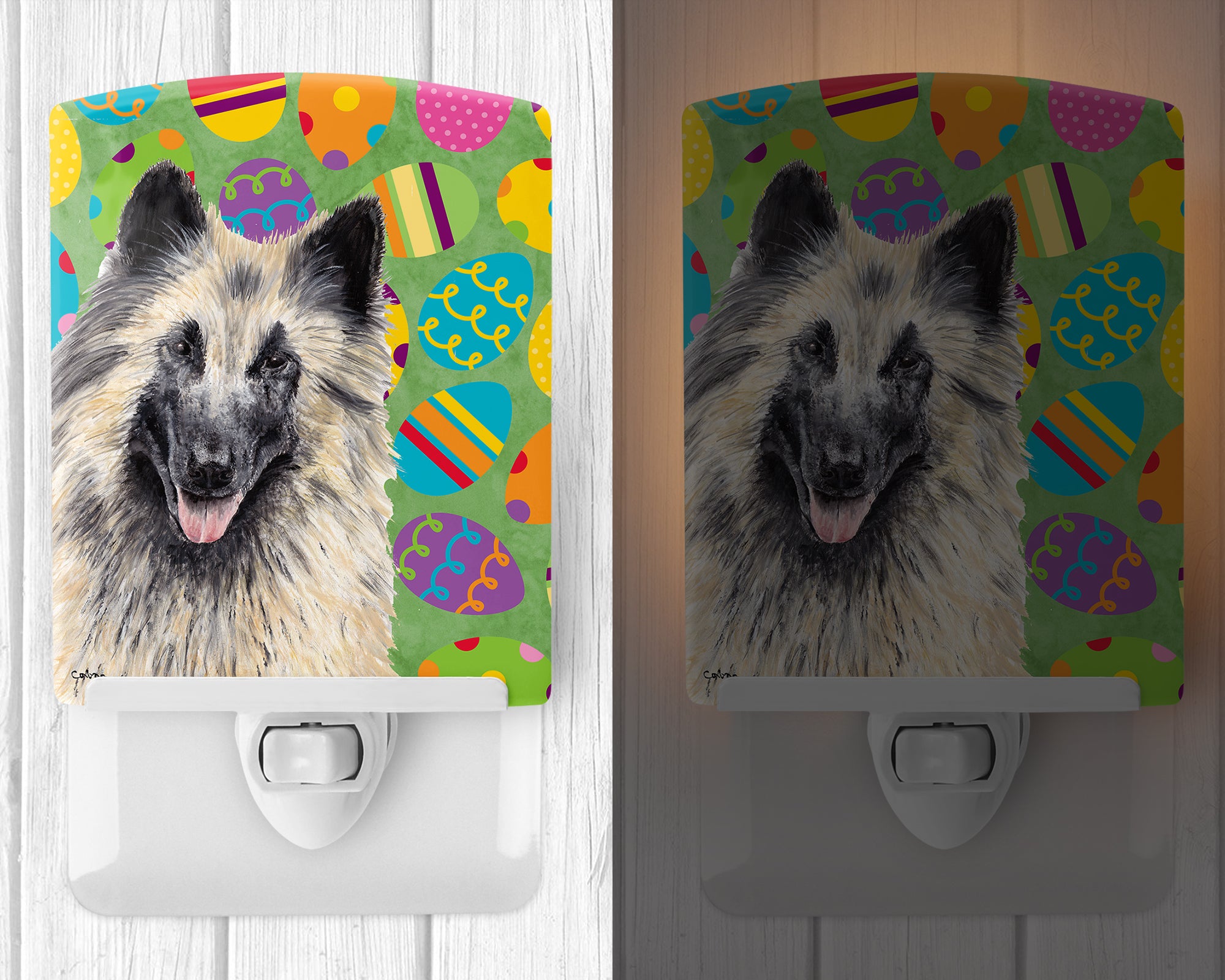 Belgian Tervuren Easter Eggtravaganza Ceramic Night Light SC9472CNL - the-store.com