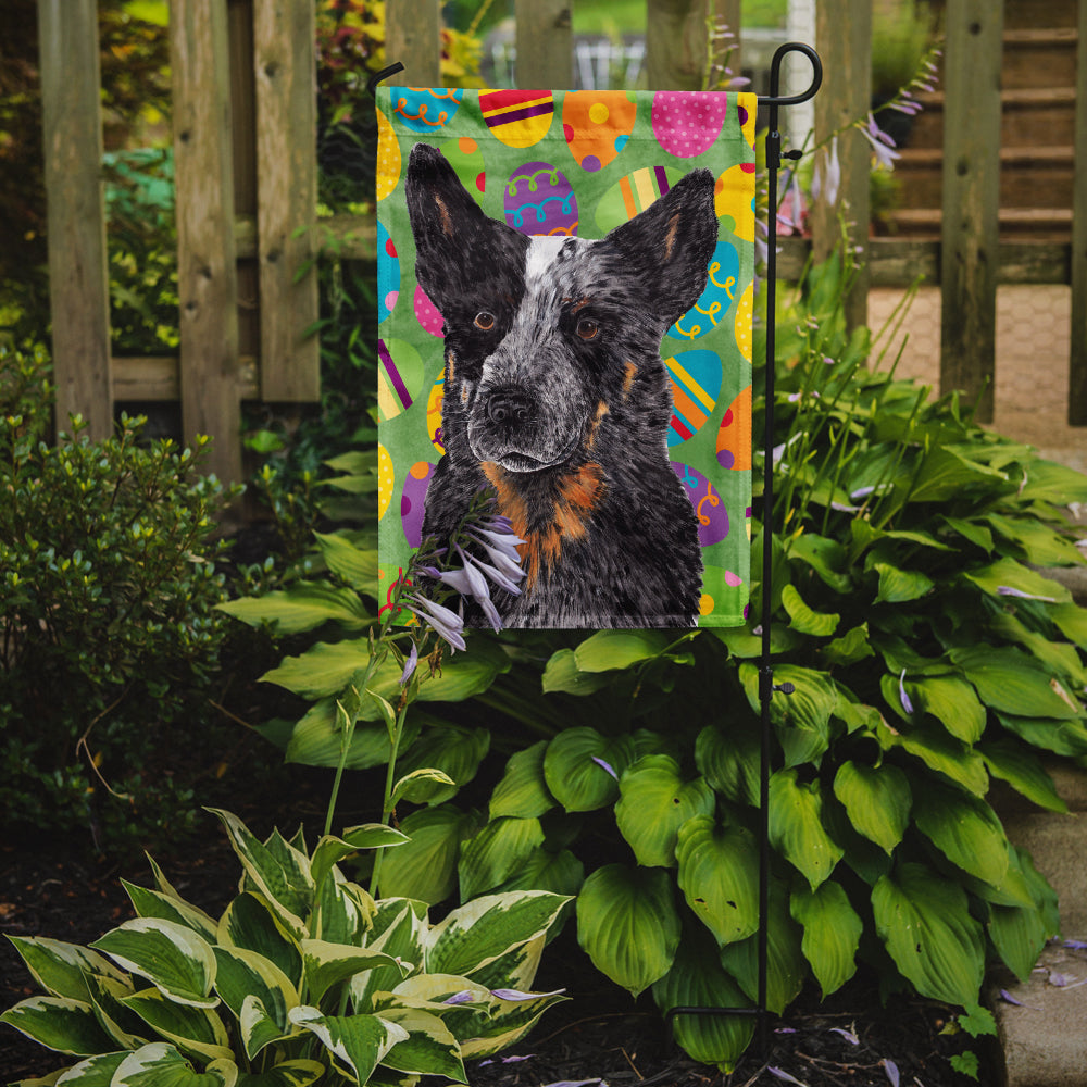 Australian Cattle Dog Easter Eggtravaganza Flag Garden Size  the-store.com.