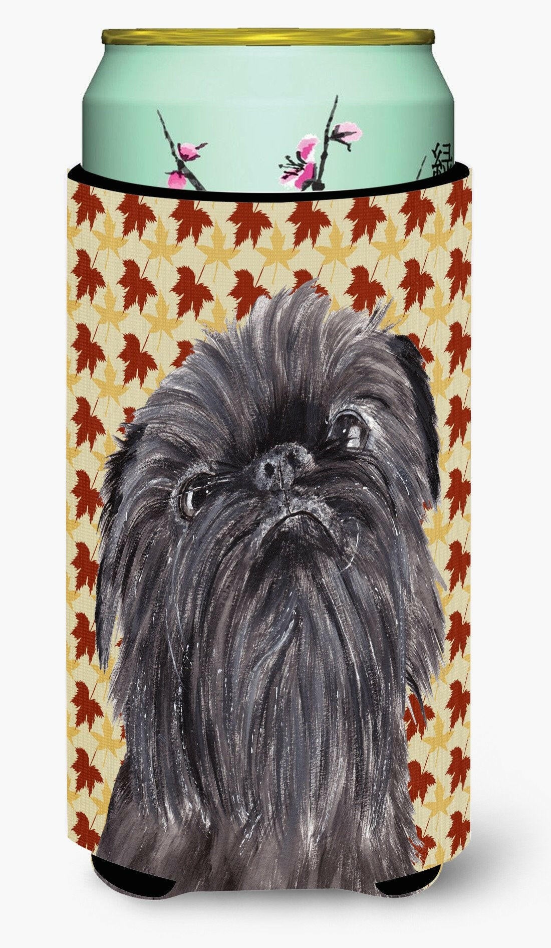 Brussels Griffon Fall Leaves Tall Boy Beverage Insulator Beverage Insulator Hugger by Caroline's Treasures