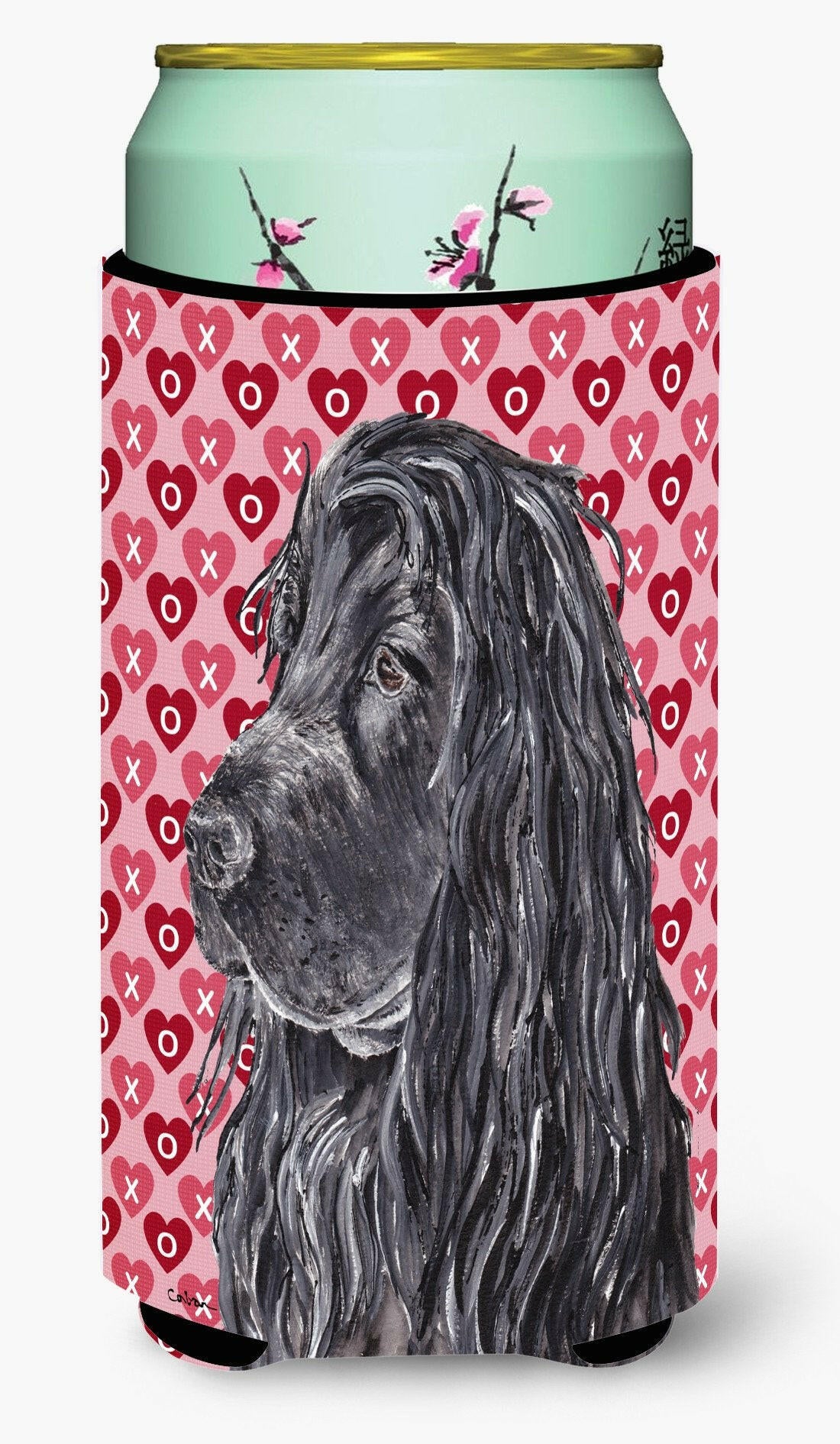 English Cocker Spaniel Valentine&#39;s Love Tall Boy Beverage Insulator Beverage Insulator Hugger by Caroline&#39;s Treasures