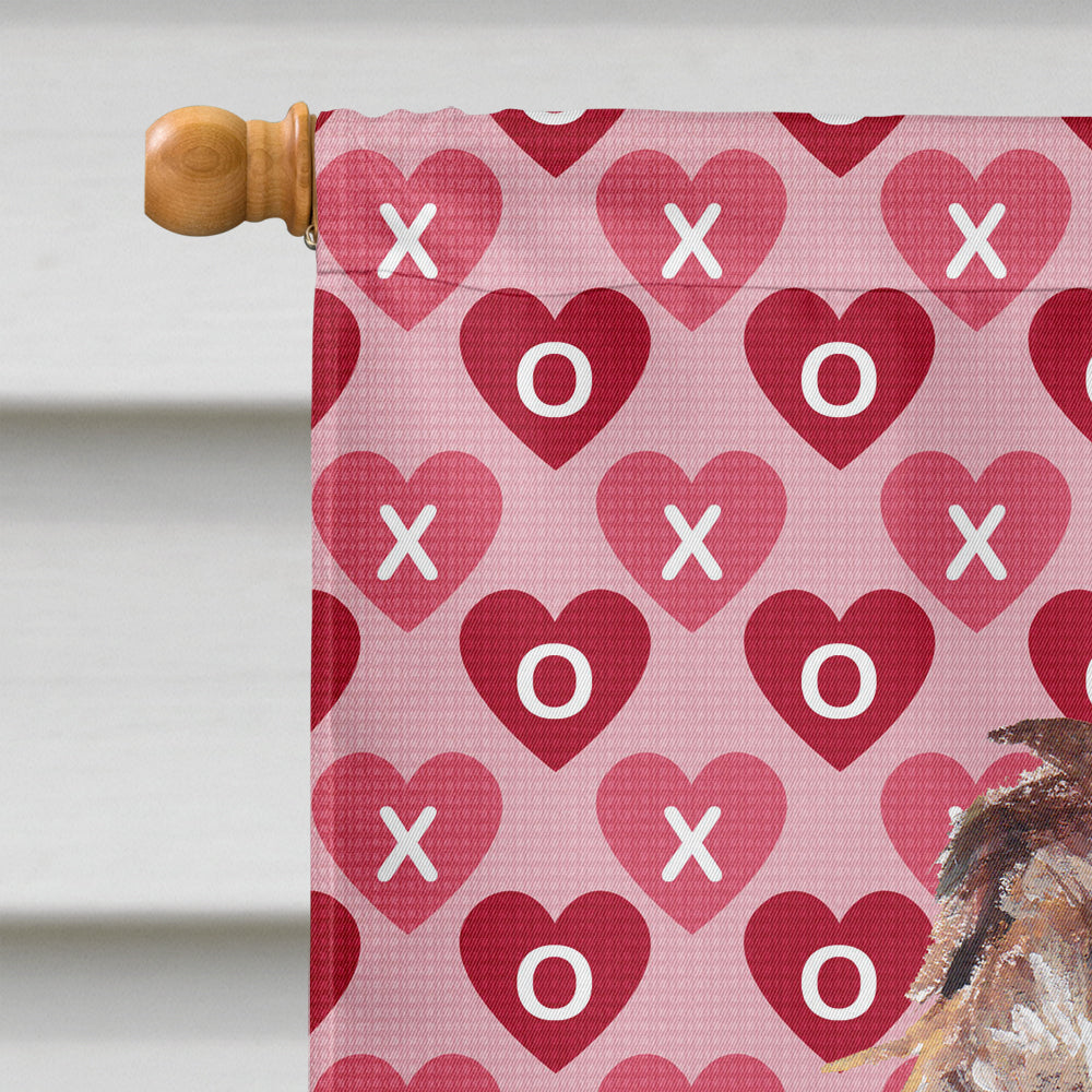 Boykin Spaniel Valentine's Love Flag Canvas House Size  the-store.com.