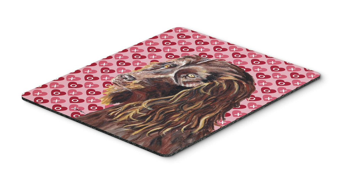 Boykin Spaniel Valentine&#39;s Love Mouse Pad, Hot Pad or Trivet by Caroline&#39;s Treasures